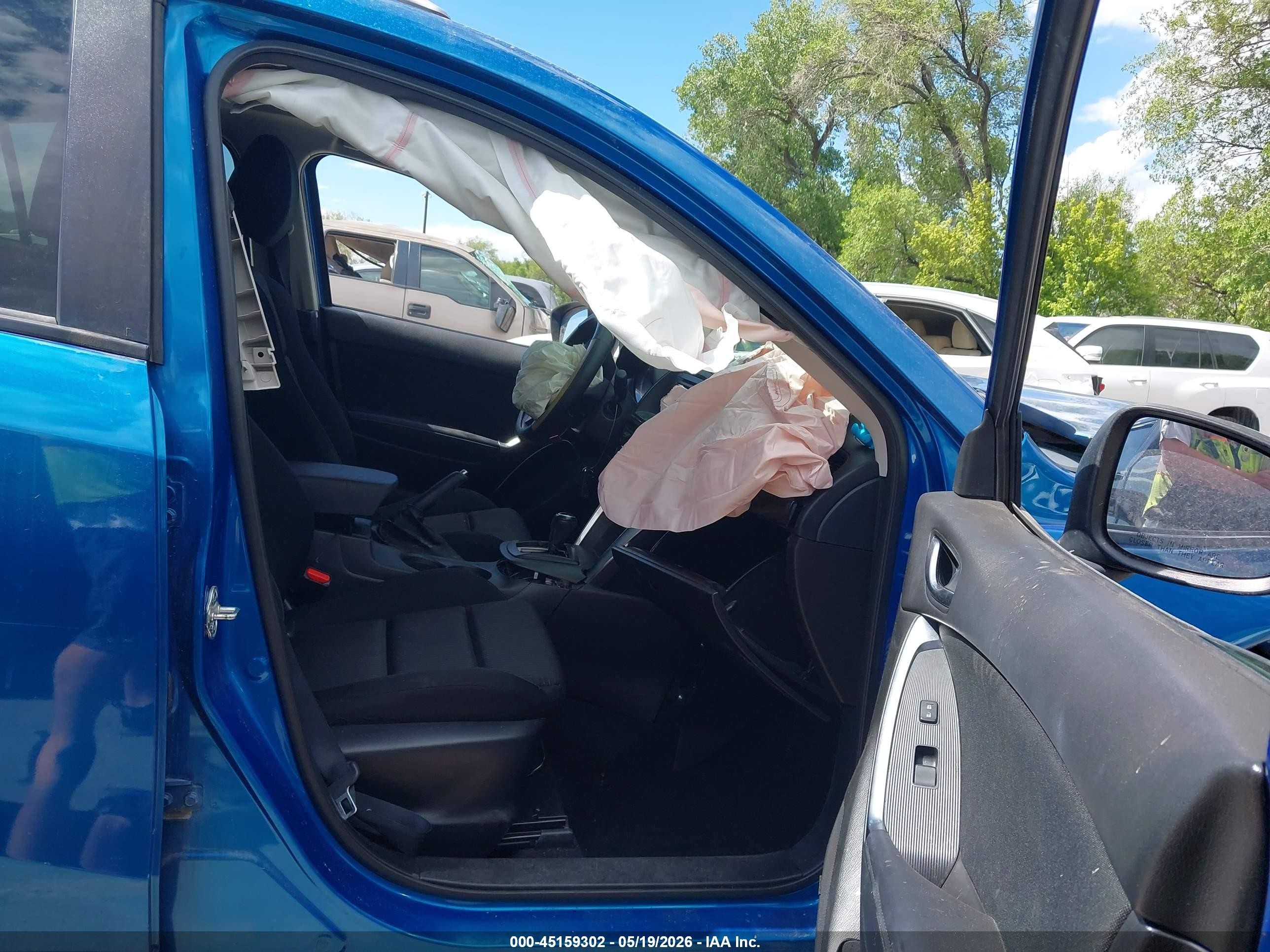 2014 Mazda Cx-5 Touring Blue vin: JM3KE4CY4E0322075