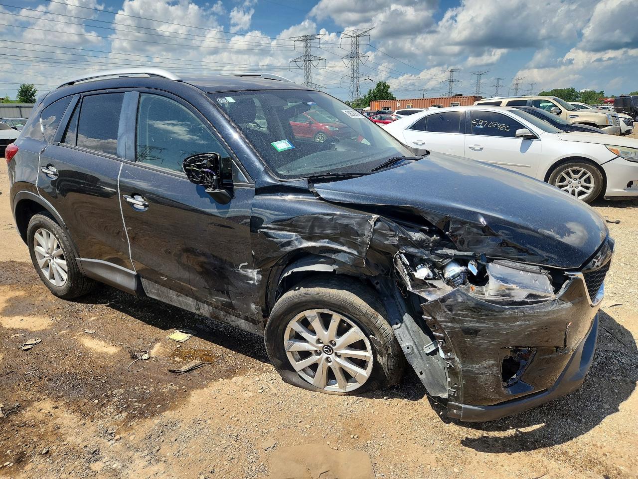 2014 Mazda Cx-5 Touring Черный vin: JM3KE4CY4E0353214