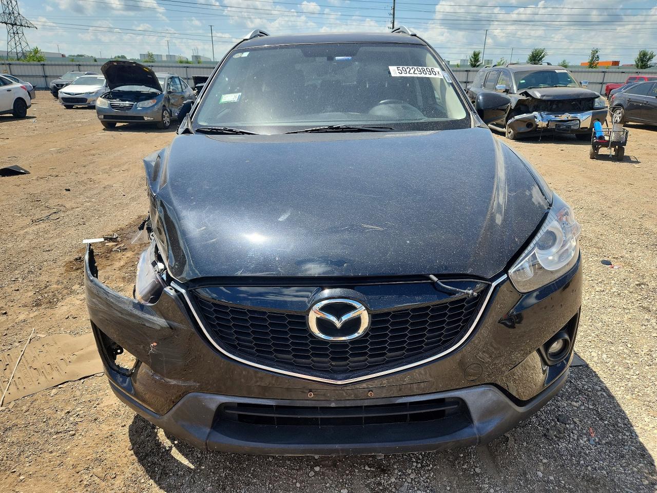 2014 Mazda Cx-5 Touring Черный vin: JM3KE4CY4E0353214