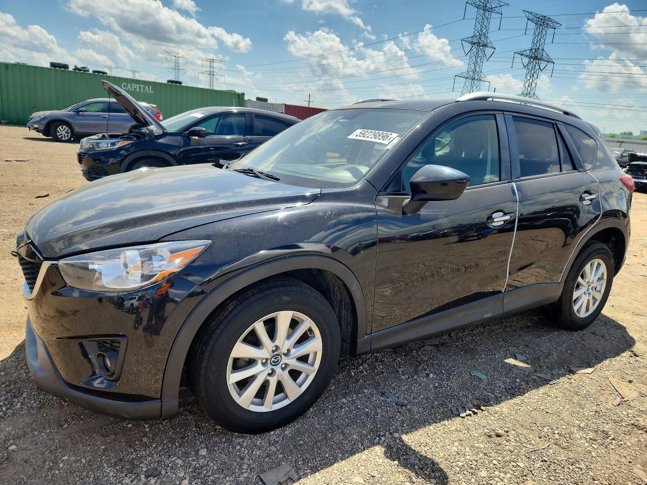 2014 Mazda Cx-5 Touring Black vin: JM3KE4CY4E0353214