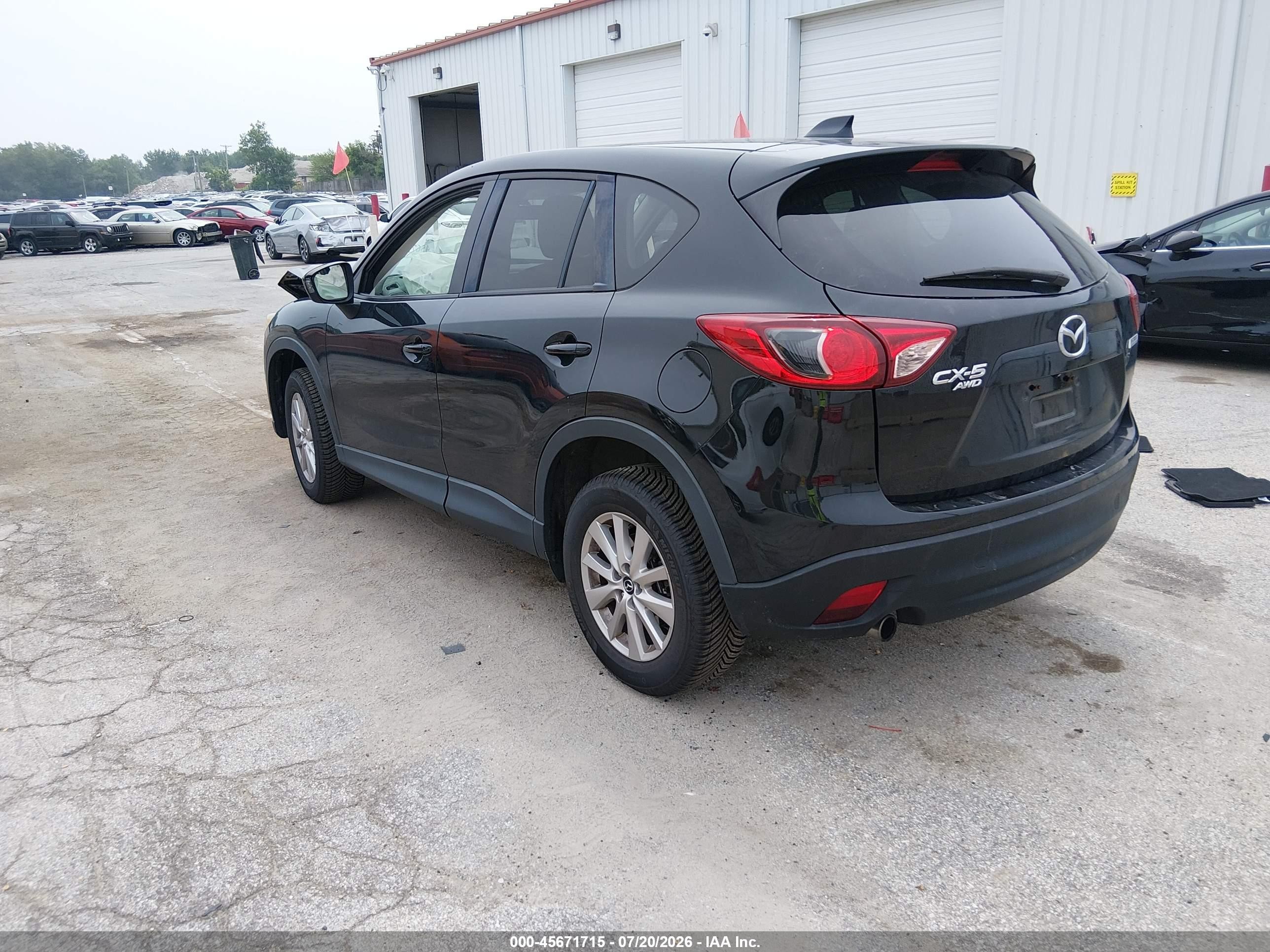 2014 Mazda Cx-5 Touring Черный vin: JM3KE4CY4E0422578