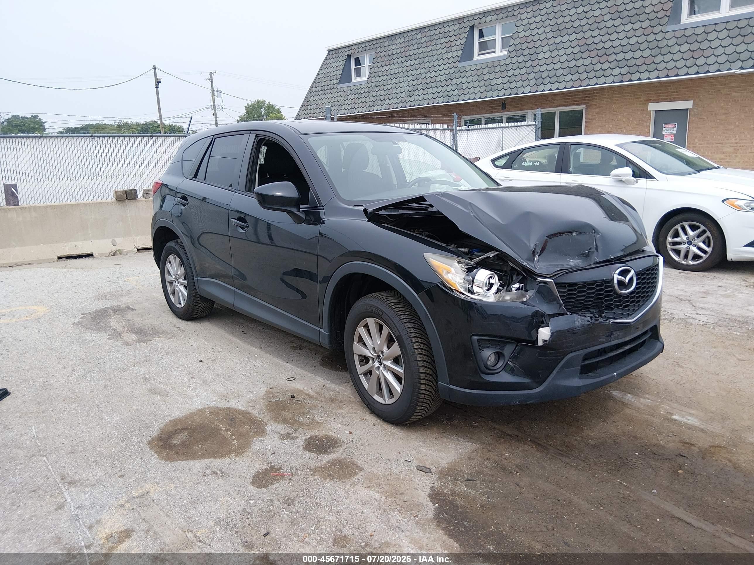 2014 Mazda Cx-5 Touring Черный vin: JM3KE4CY4E0422578