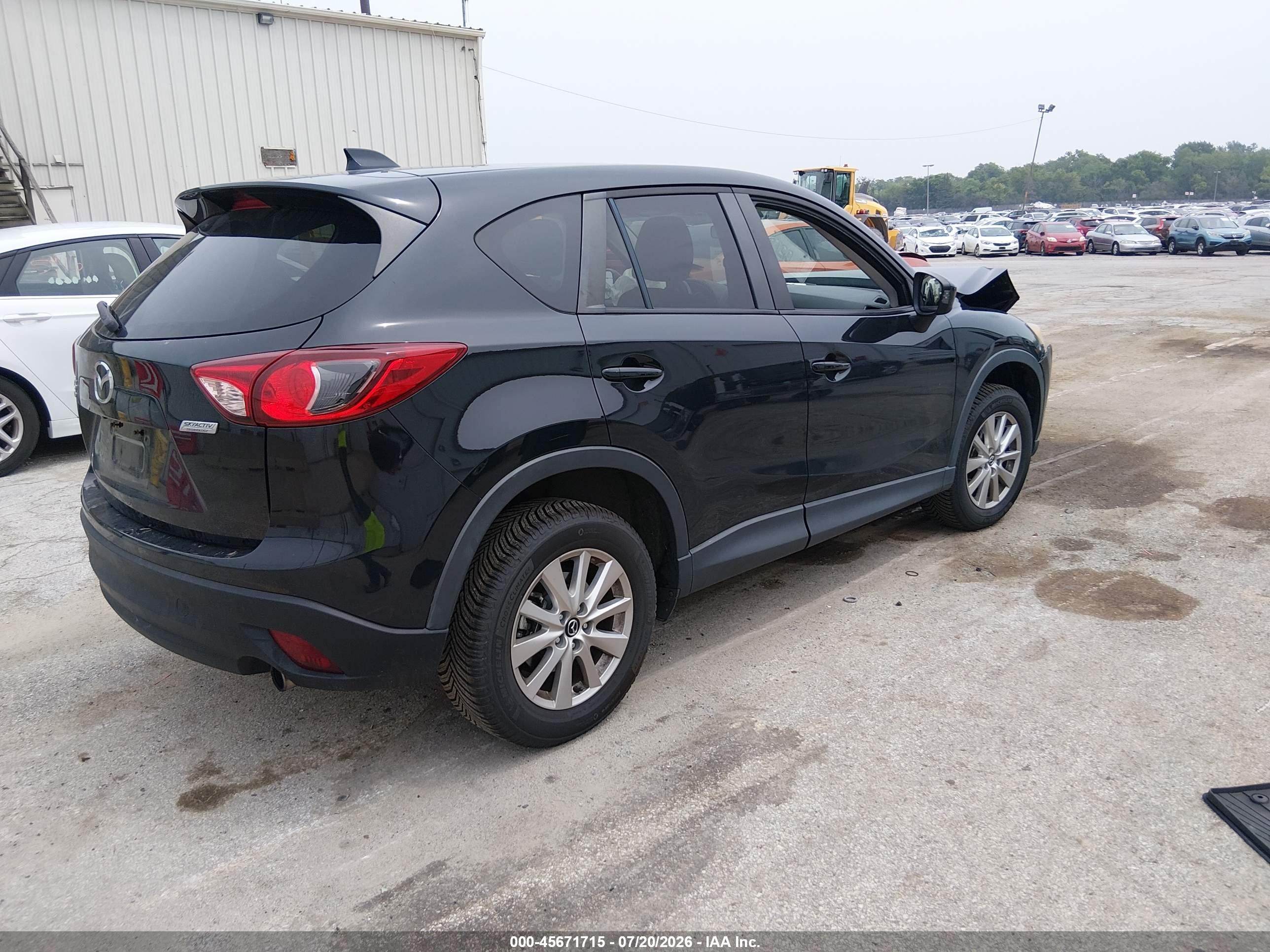 2014 Mazda Cx-5 Touring Черный vin: JM3KE4CY4E0422578