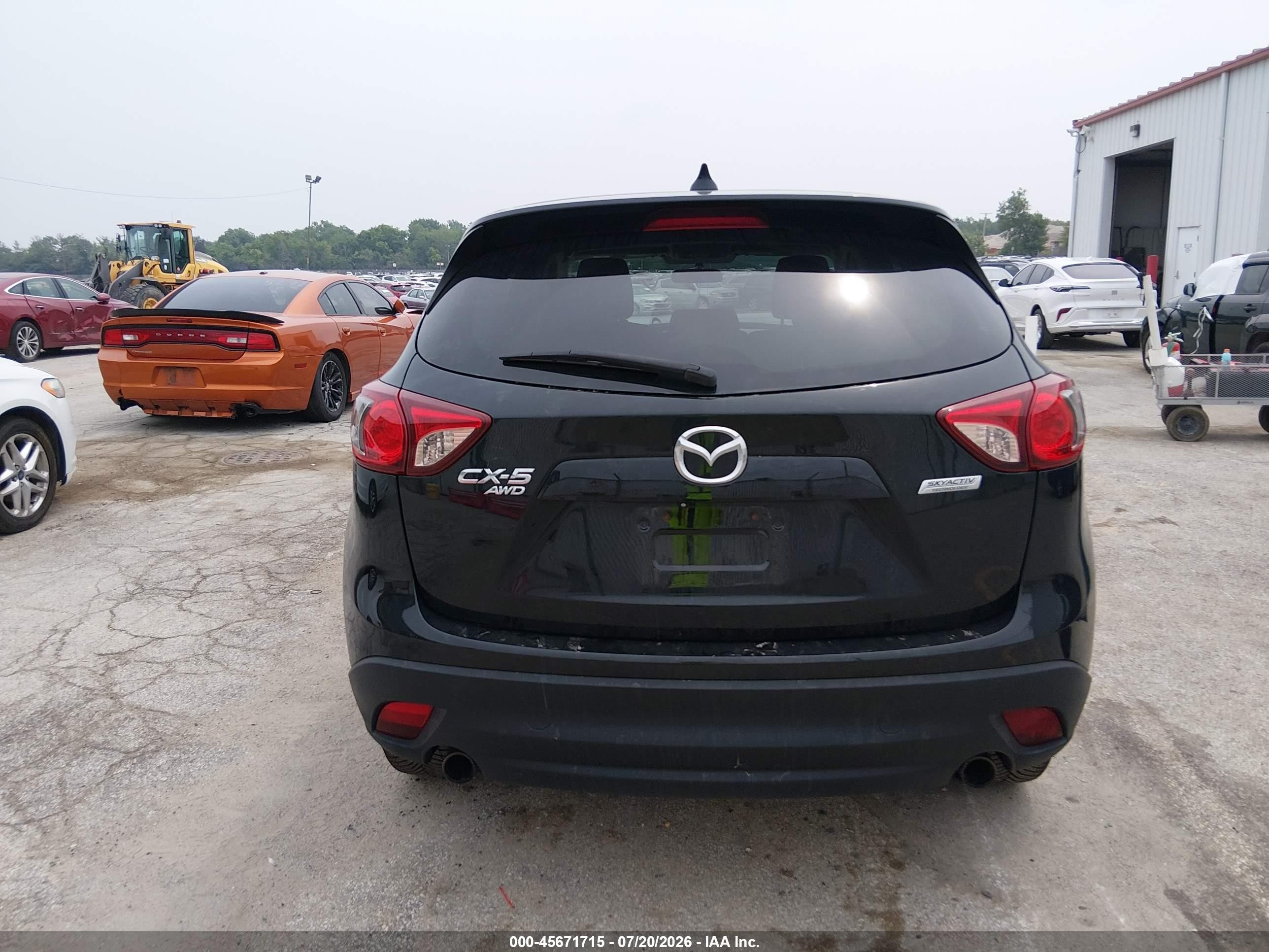 2014 Mazda Cx-5 Touring Черный vin: JM3KE4CY4E0422578