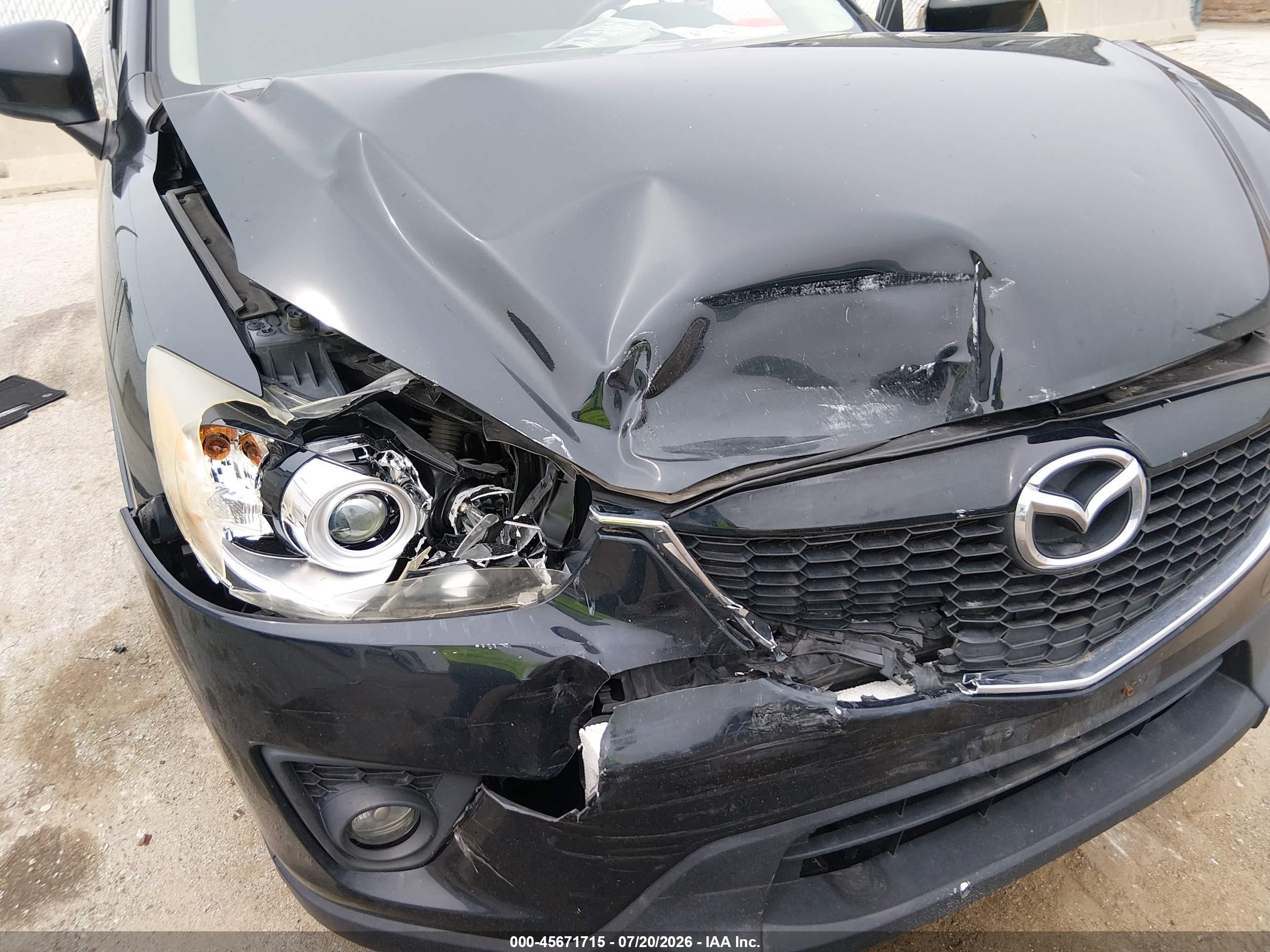 2014 Mazda Cx-5 Touring Черный vin: JM3KE4CY4E0422578