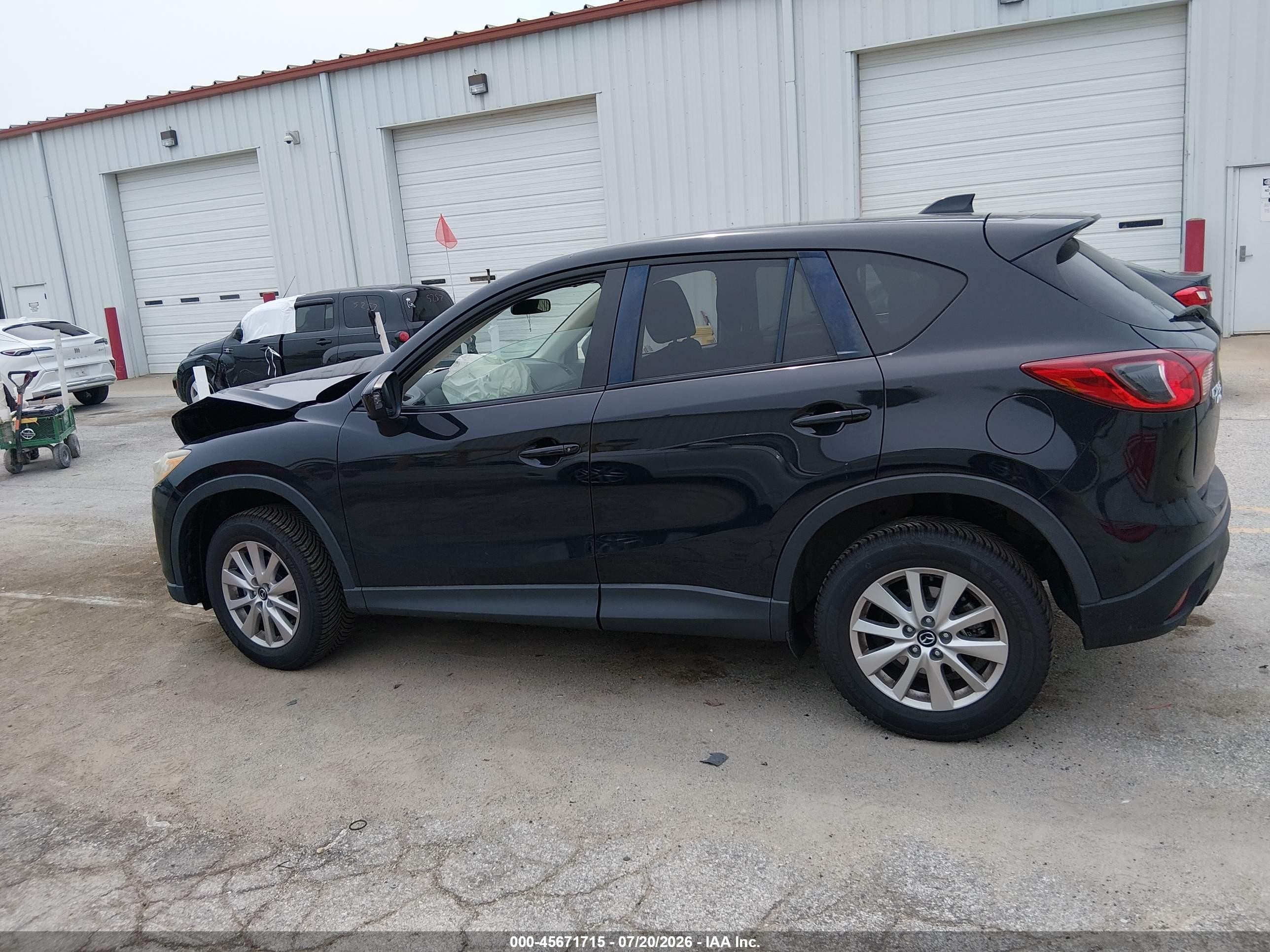2014 Mazda Cx-5 Touring Черный vin: JM3KE4CY4E0422578