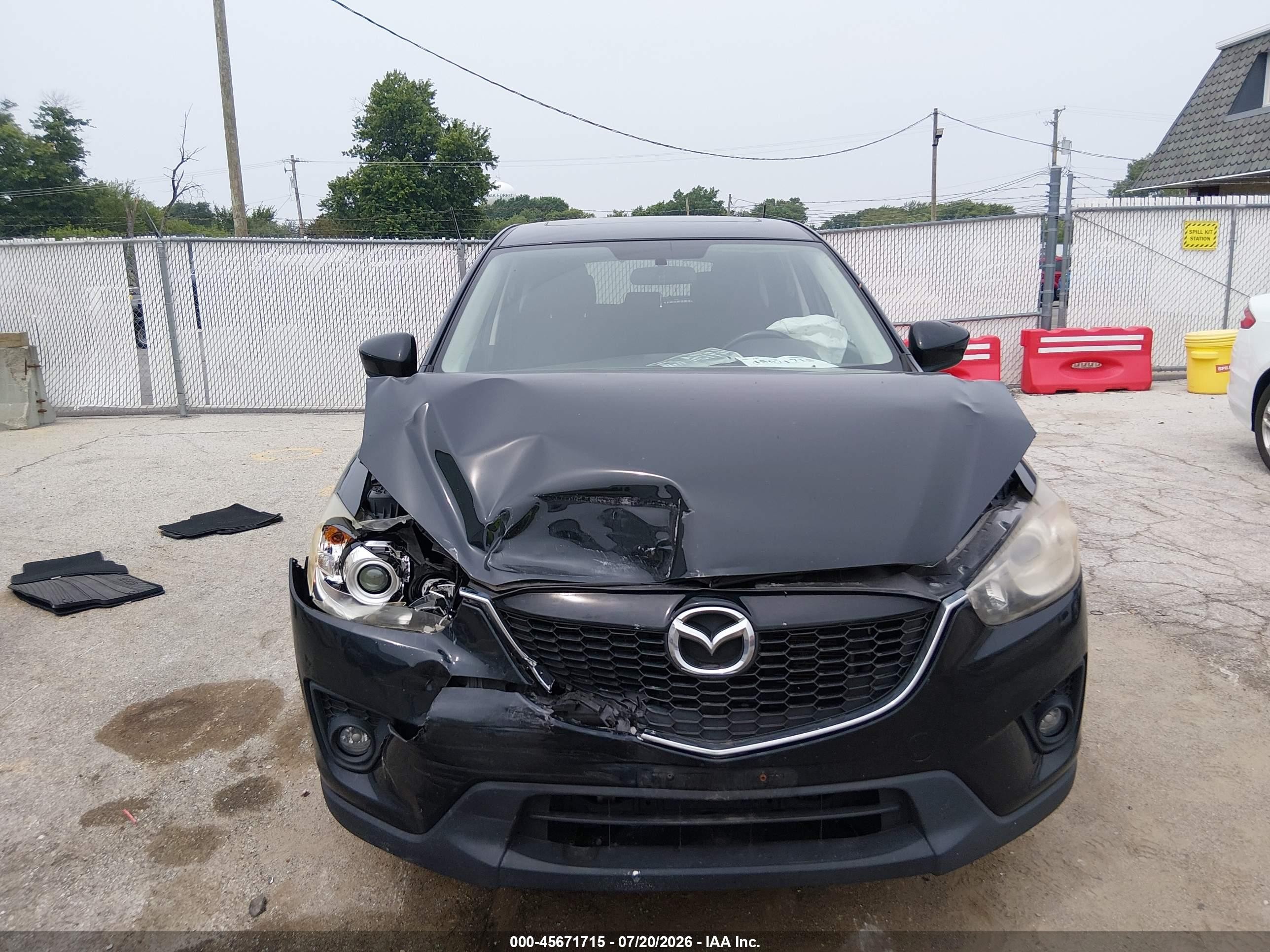 2014 Mazda Cx-5 Touring Черный vin: JM3KE4CY4E0422578