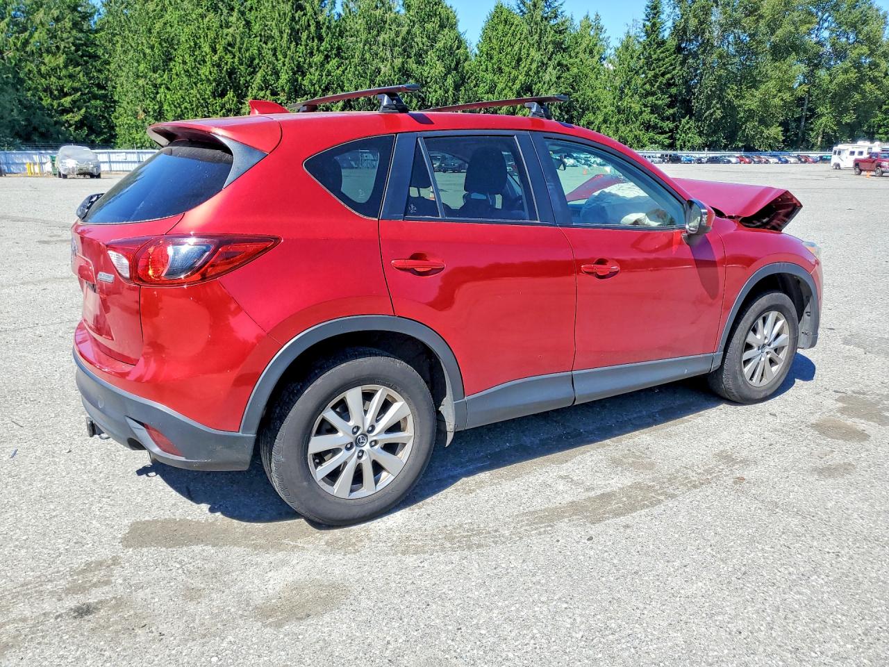 2015 Mazda Cx-5 Touring Red vin: JM3KE4CY4F0437051