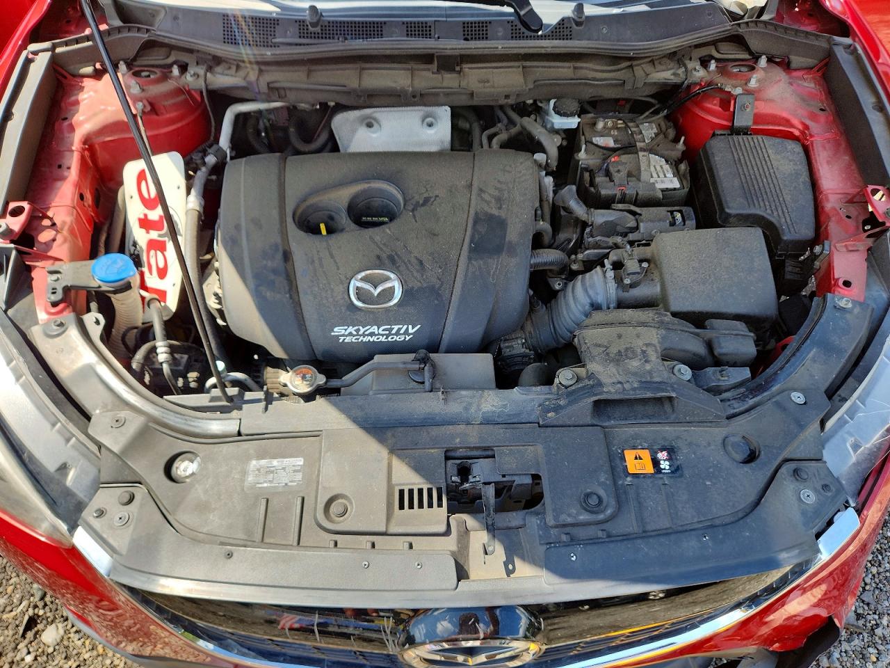 2015 Mazda Cx-5 Touring Красный vin: JM3KE4CY4F0457025