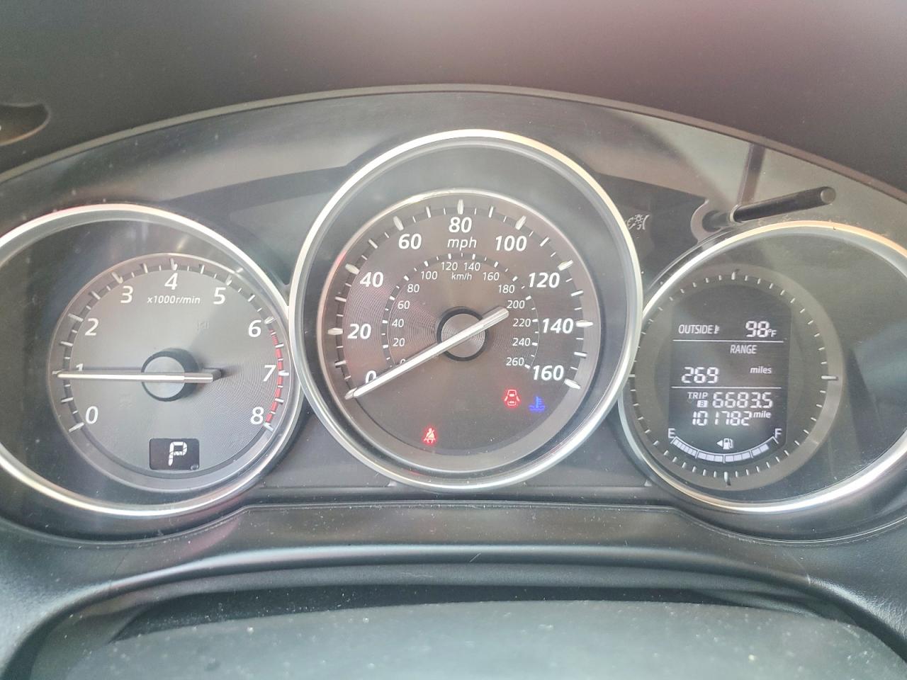 2015 Mazda Cx-5 Touring Красный vin: JM3KE4CY4F0457025