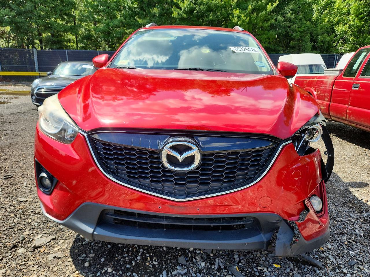 2015 Mazda Cx-5 Touring Красный vin: JM3KE4CY4F0457025
