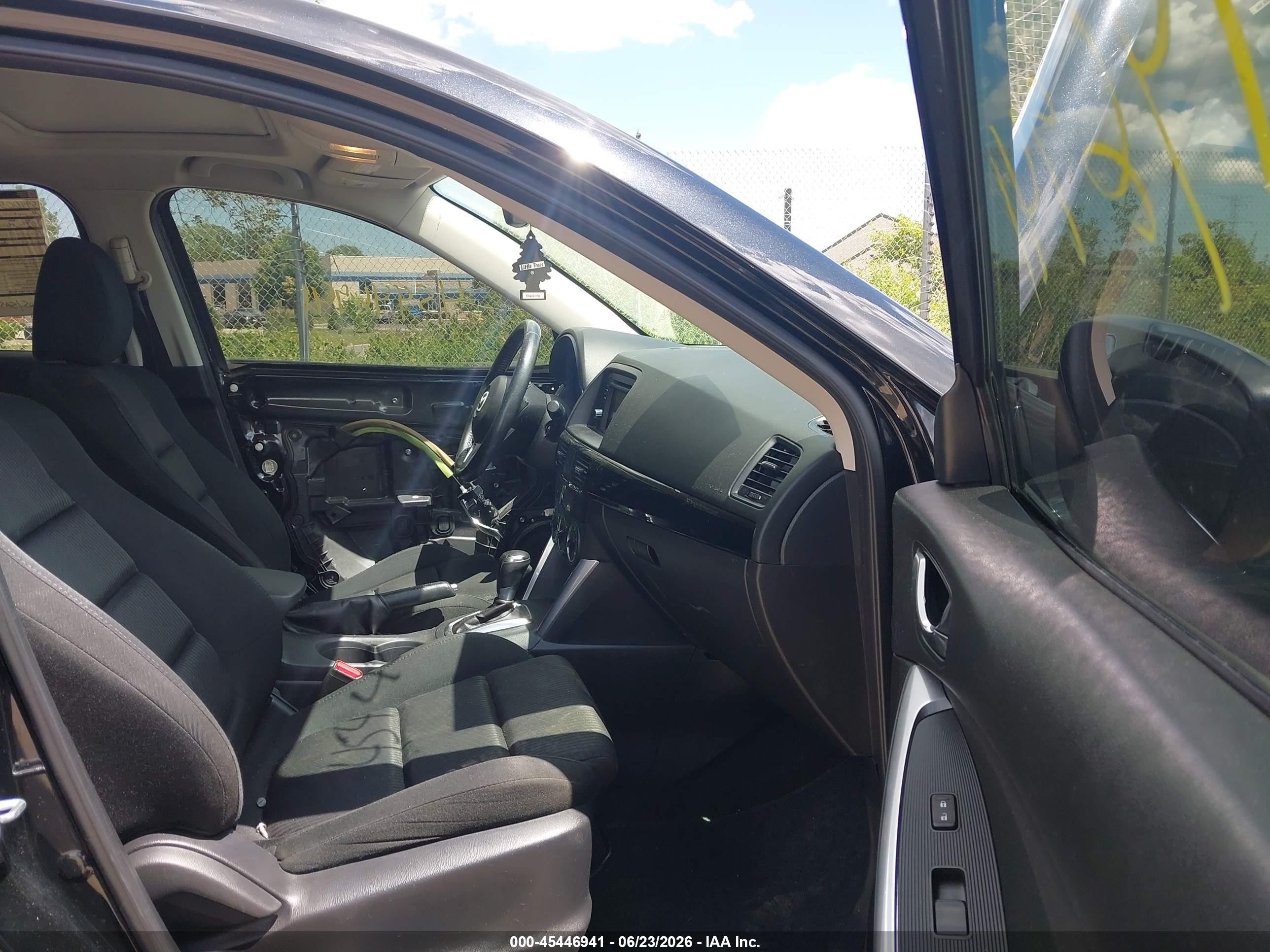 2015 Mazda Cx-5 Touring Black vin: JM3KE4CY4F0465870