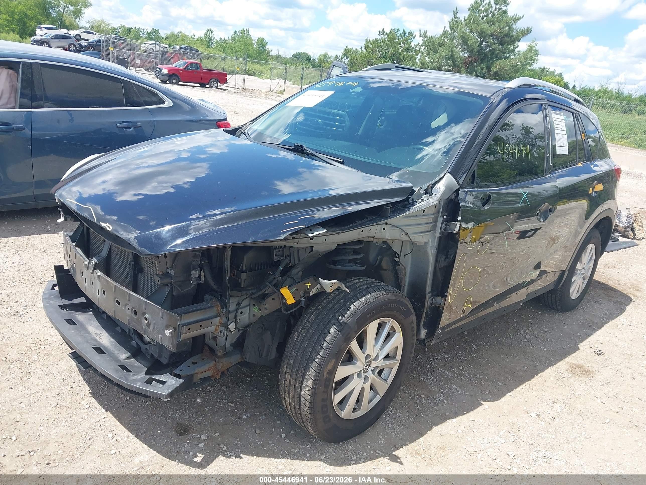 2015 Mazda Cx-5 Touring Black vin: JM3KE4CY4F0465870