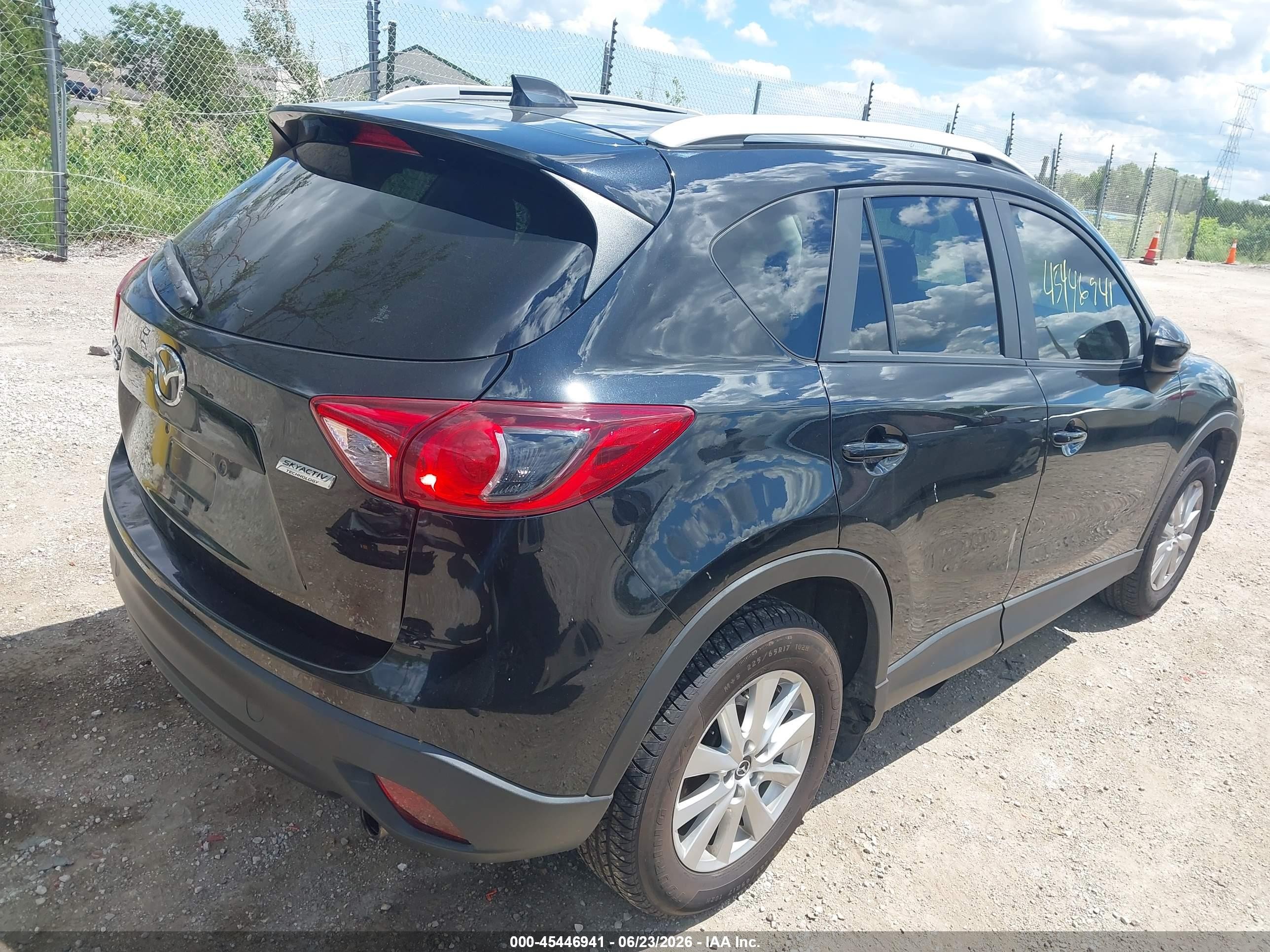 2015 Mazda Cx-5 Touring Black vin: JM3KE4CY4F0465870