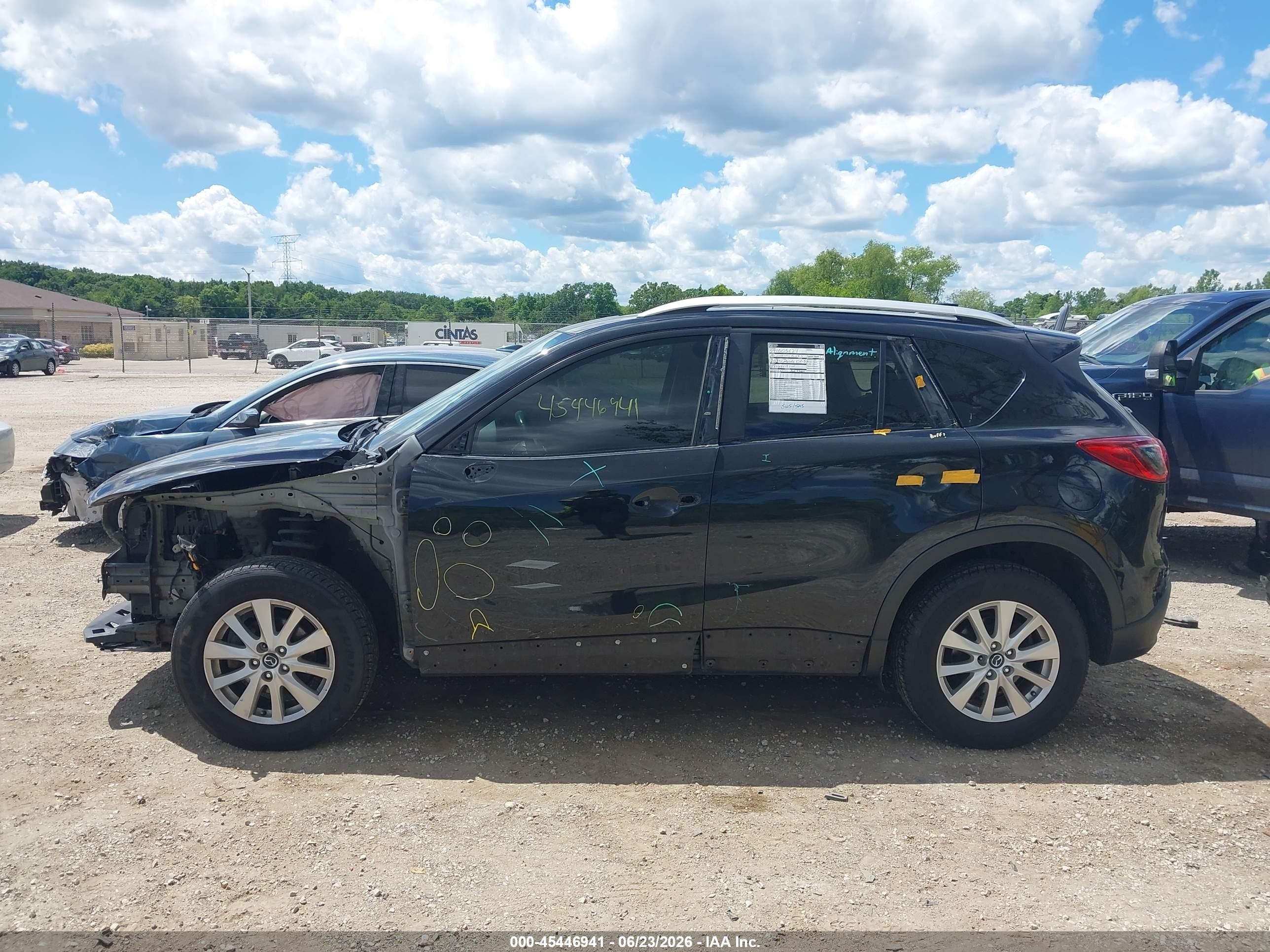 2015 Mazda Cx-5 Touring Black vin: JM3KE4CY4F0465870