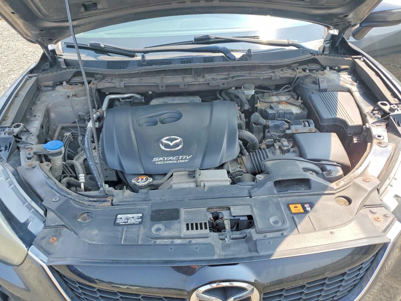 2015 Mazda Cx-5 Touring Gray vin: JM3KE4CY4F0505106
