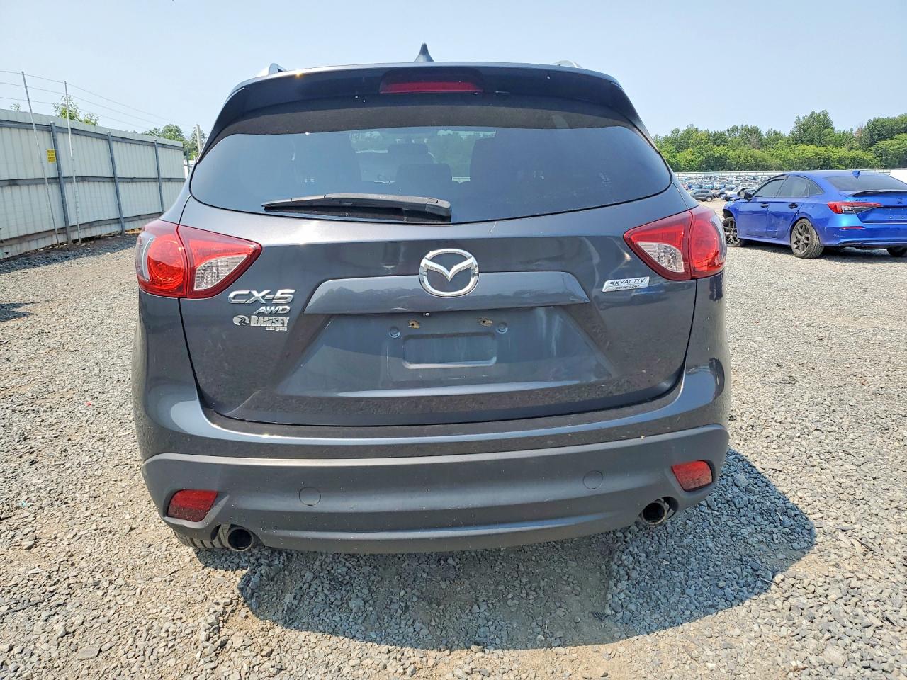 2015 Mazda Cx-5 Touring Gray vin: JM3KE4CY4F0505106