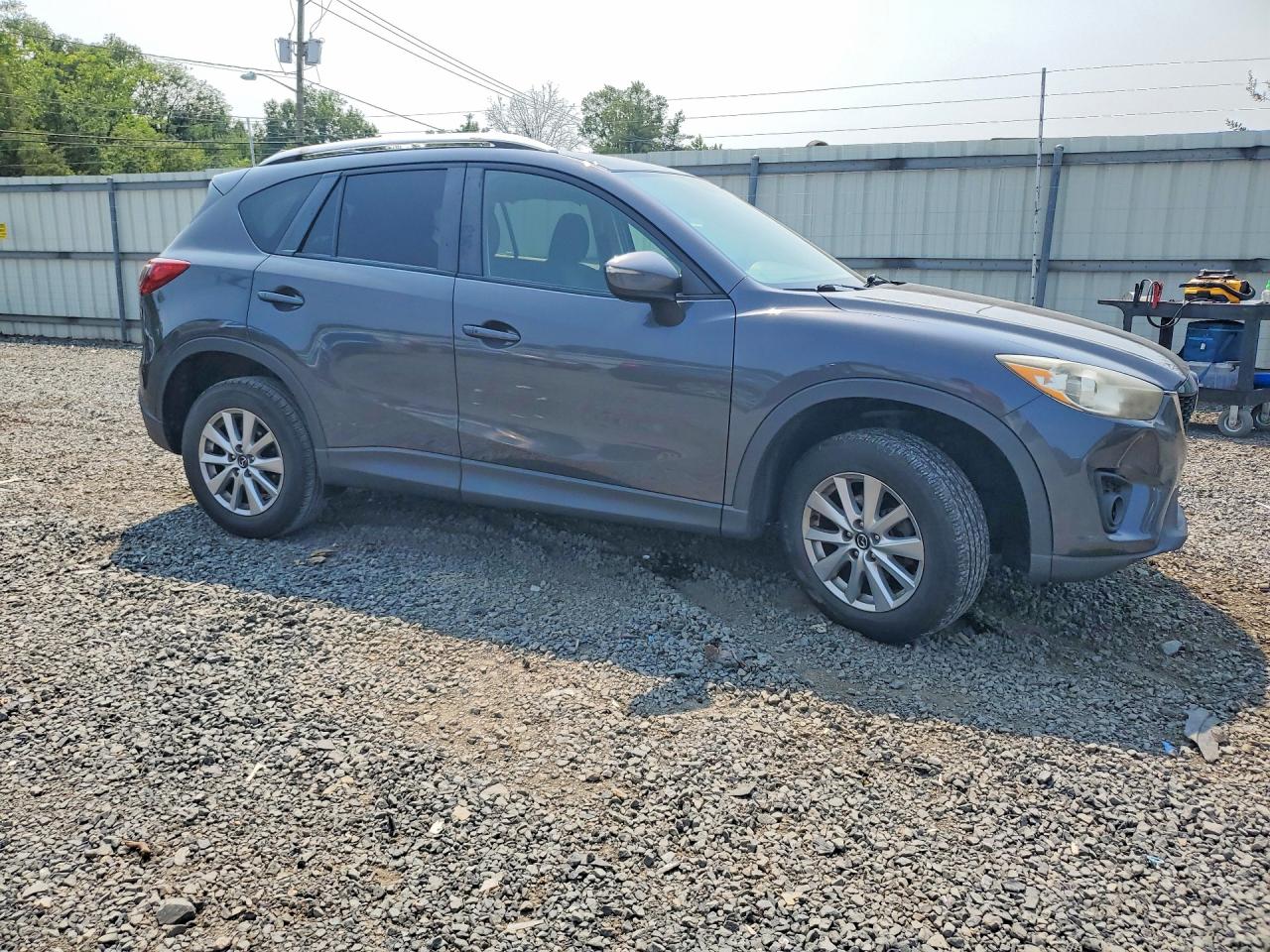 2015 Mazda Cx-5 Touring Gray vin: JM3KE4CY4F0505106