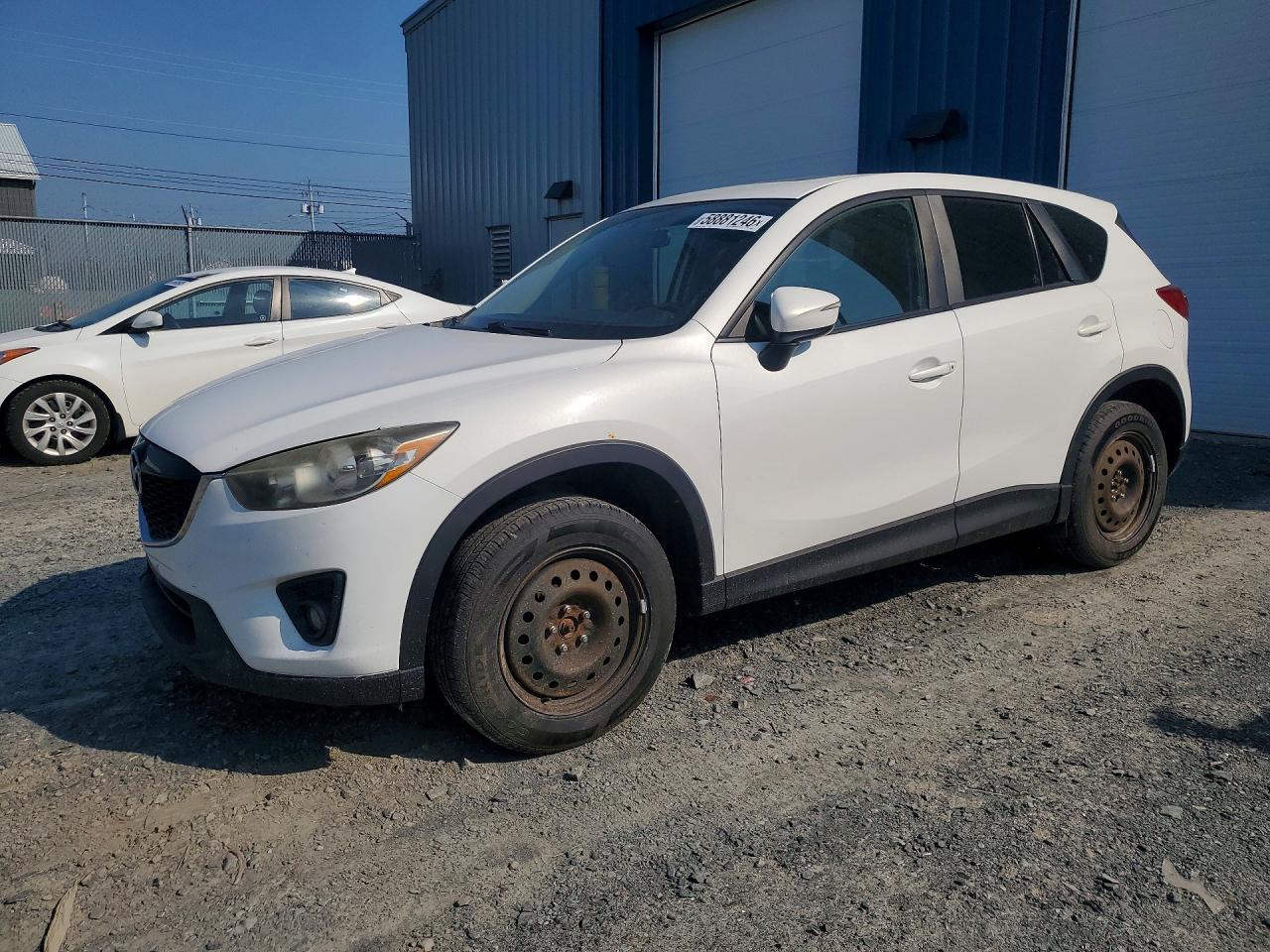 2015 Mazda Cx-5 Touring White vin: JM3KE4CY4F0521628