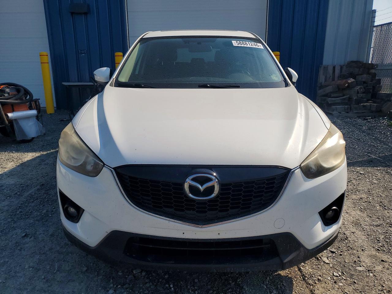 2015 Mazda Cx-5 Touring White vin: JM3KE4CY4F0521628