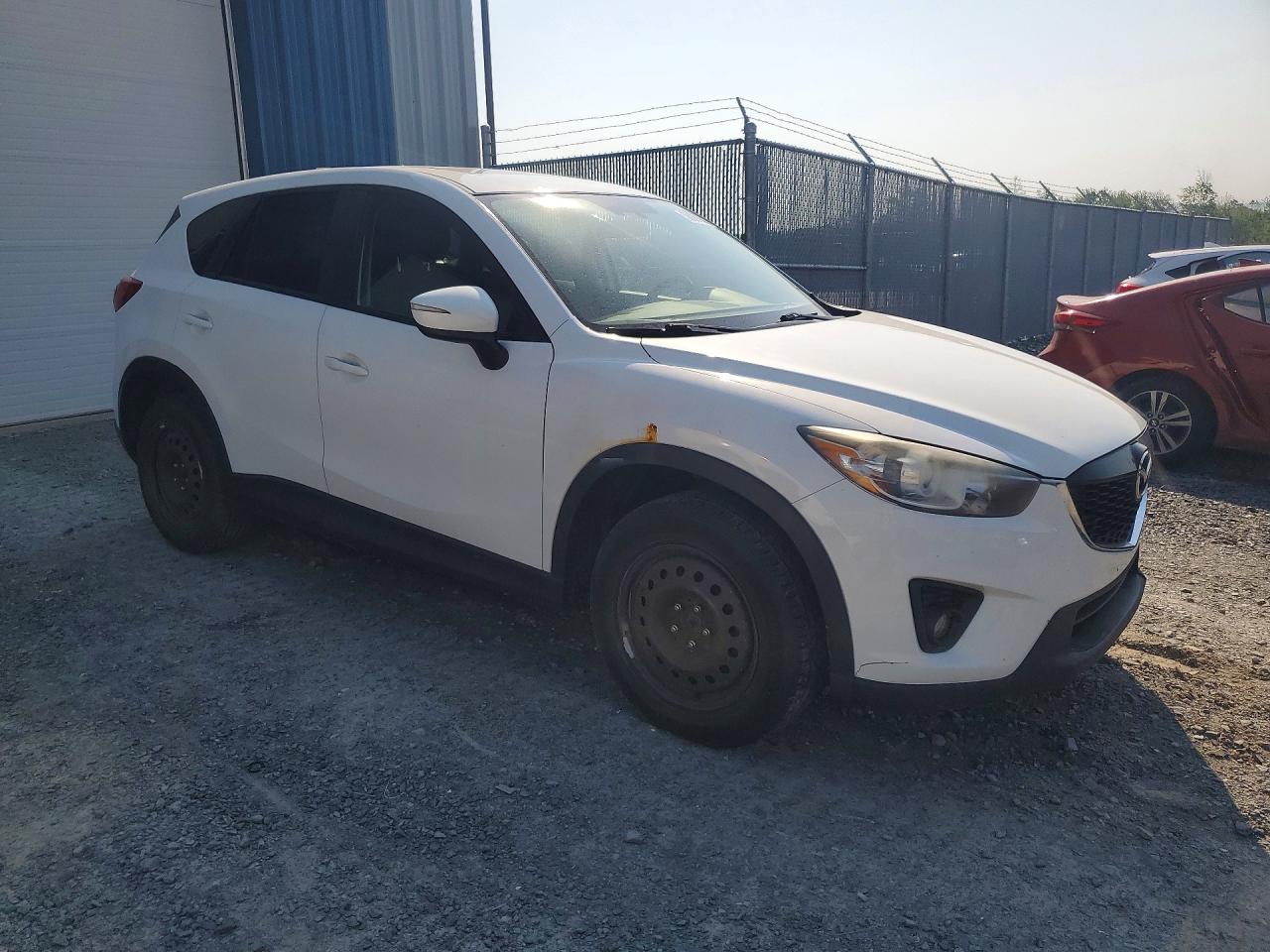 2015 Mazda Cx-5 Touring White vin: JM3KE4CY4F0521628