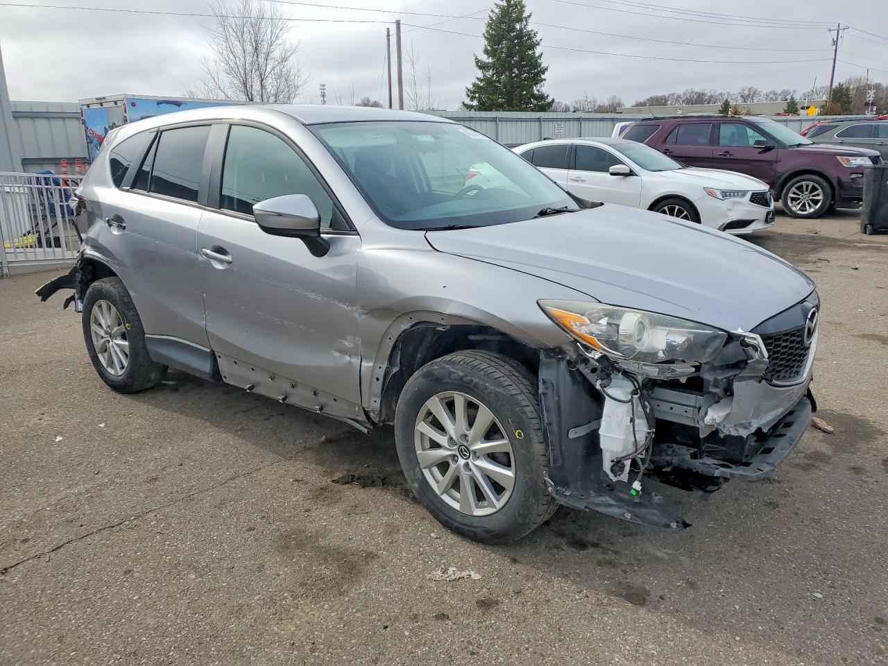 2015 Mazda Cx-5 Touring Silver vin: JM3KE4CY4F0539899