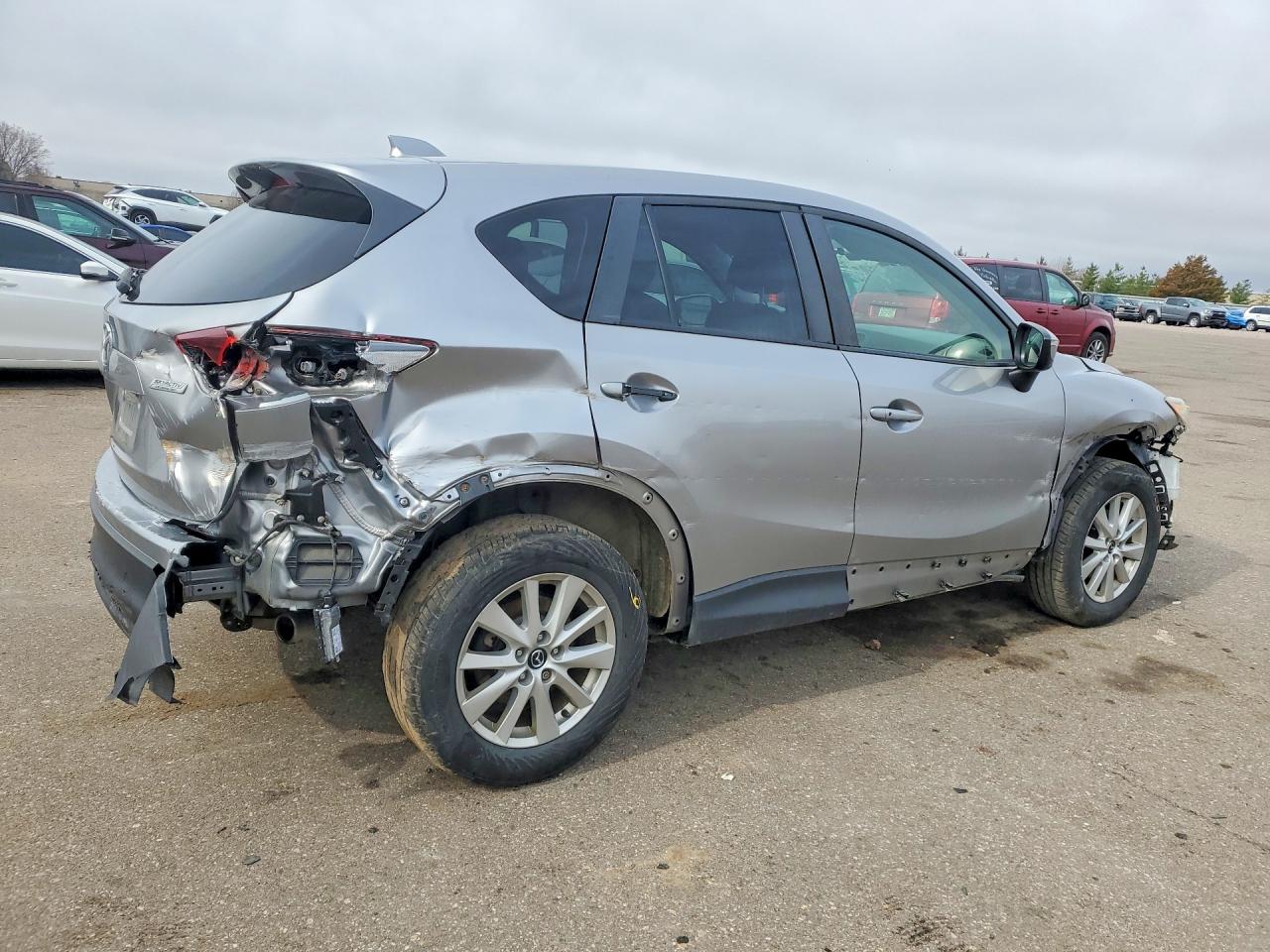 2015 Mazda Cx-5 Touring Silver vin: JM3KE4CY4F0539899
