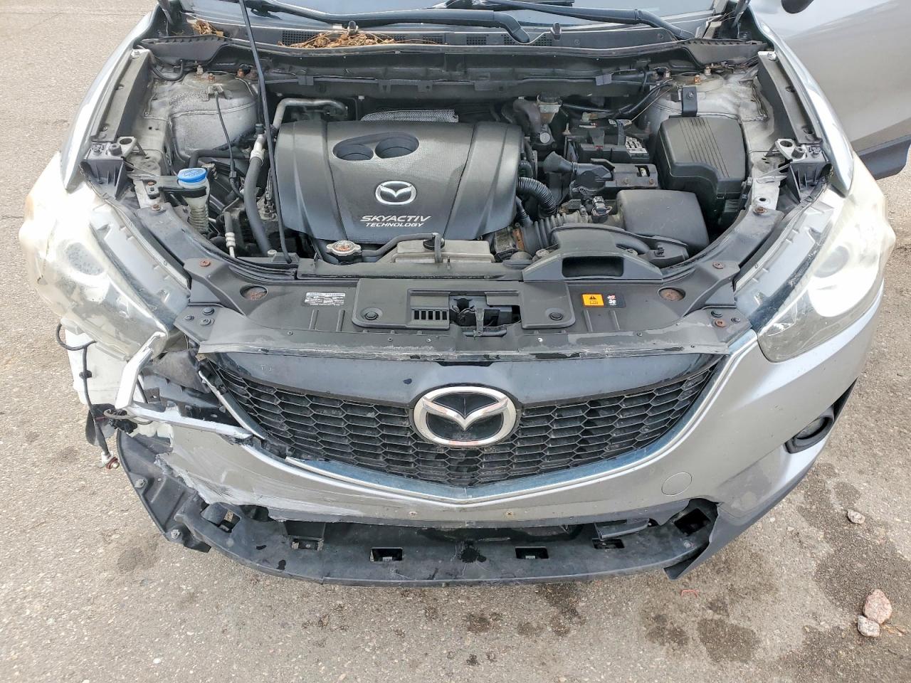 2015 Mazda Cx-5 Touring Silver vin: JM3KE4CY4F0539899