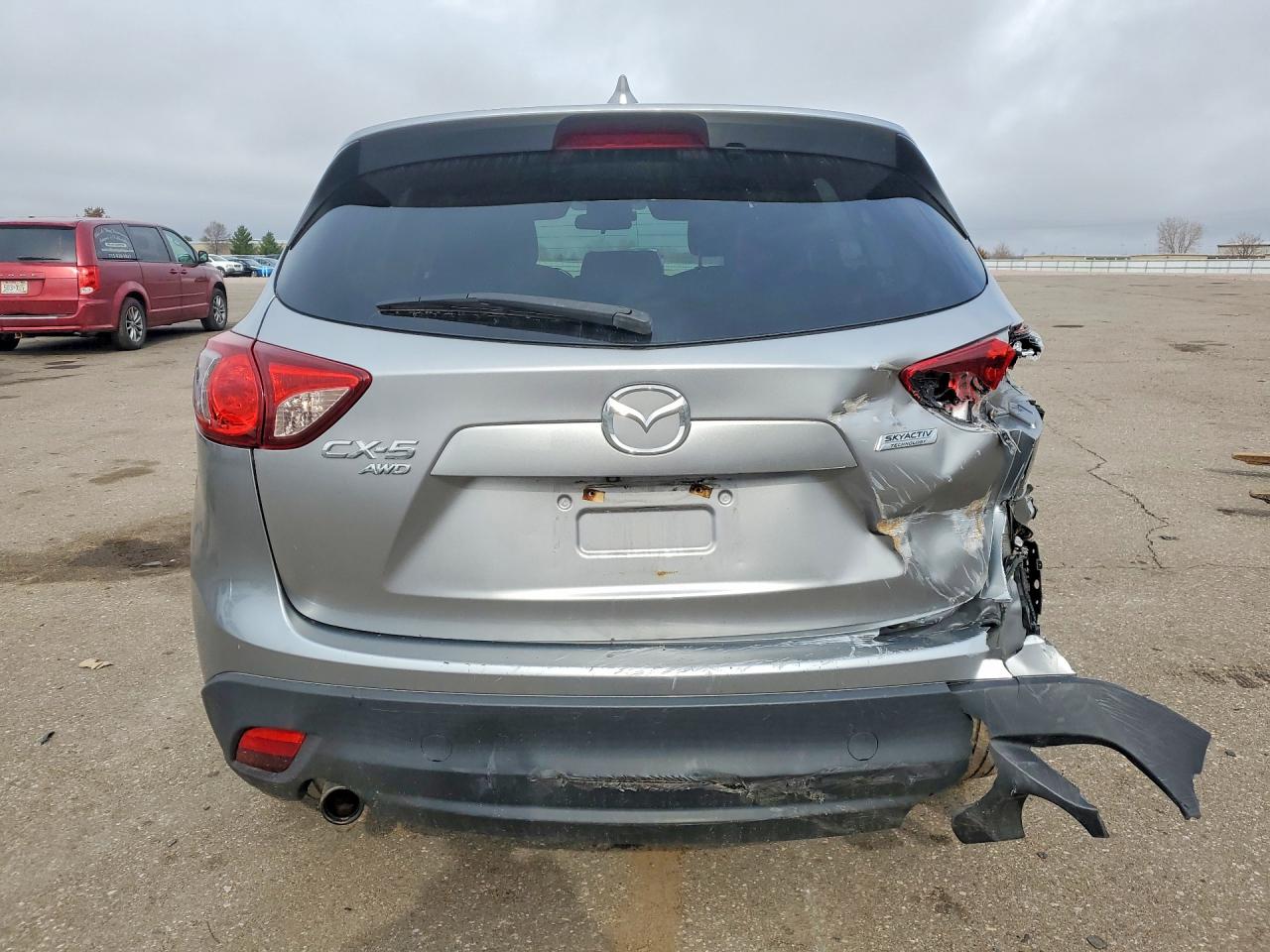 2015 Mazda Cx-5 Touring Silver vin: JM3KE4CY4F0539899