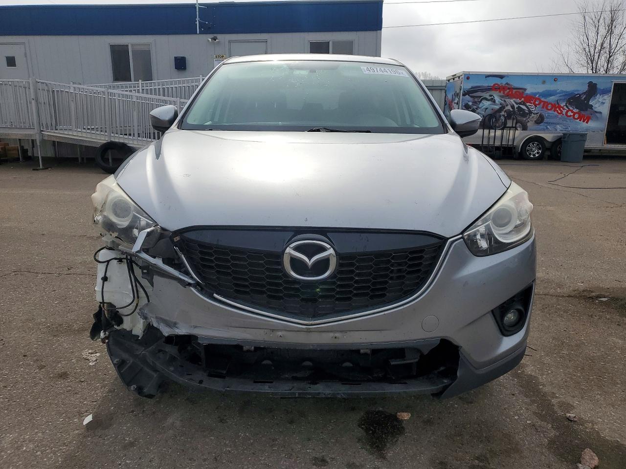 2015 Mazda Cx-5 Touring Silver vin: JM3KE4CY4F0539899
