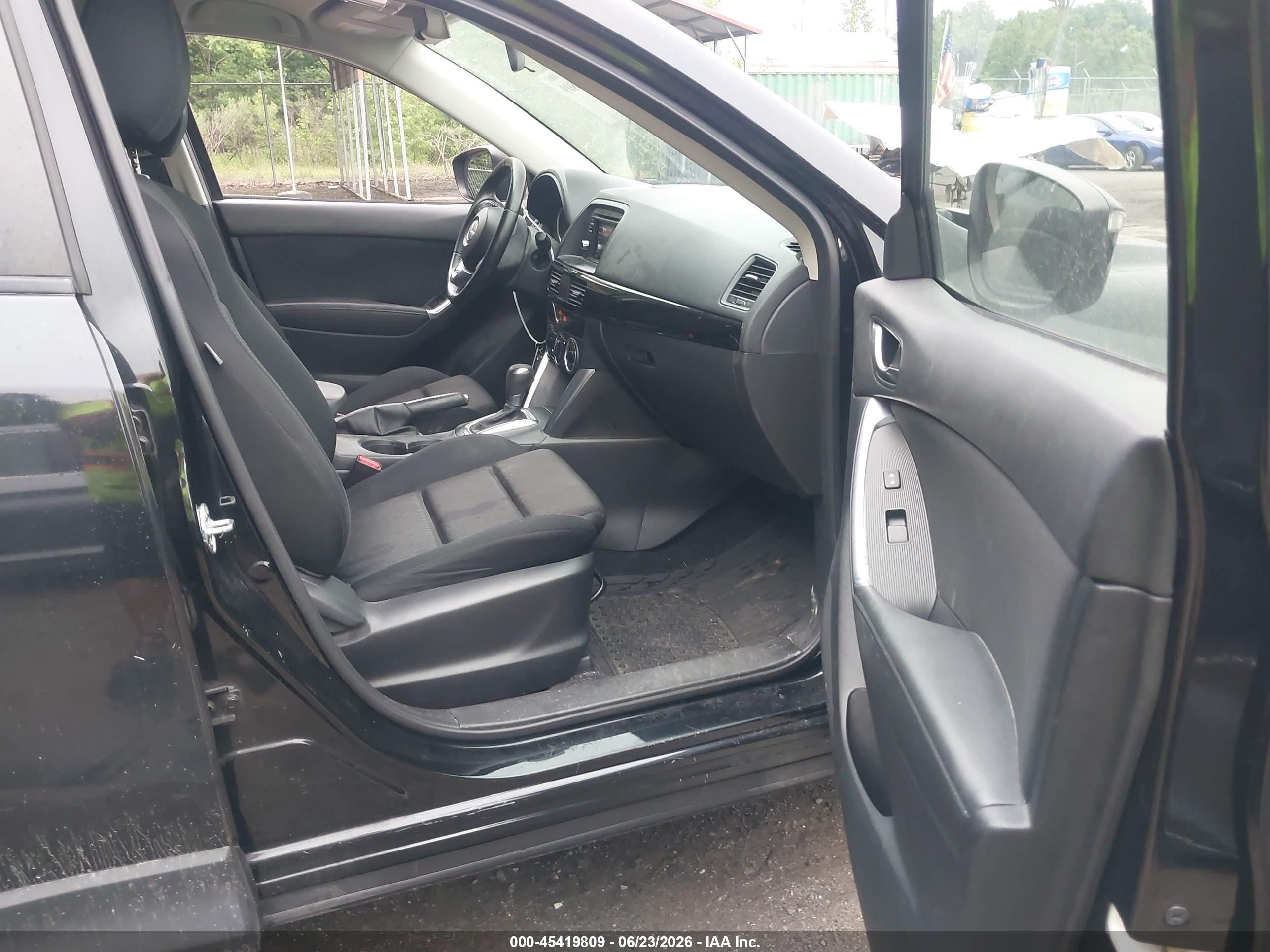 2015 Mazda Cx-5 Touring Black vin: JM3KE4CY4F0549560