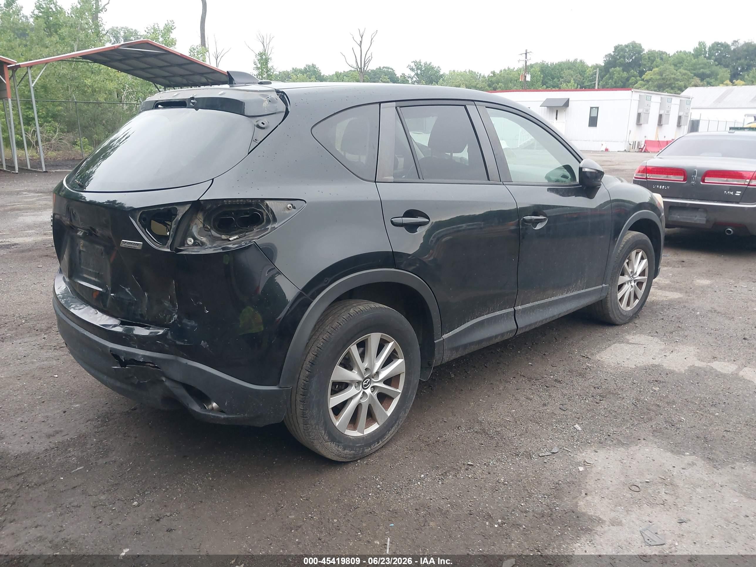 2015 Mazda Cx-5 Touring Black vin: JM3KE4CY4F0549560