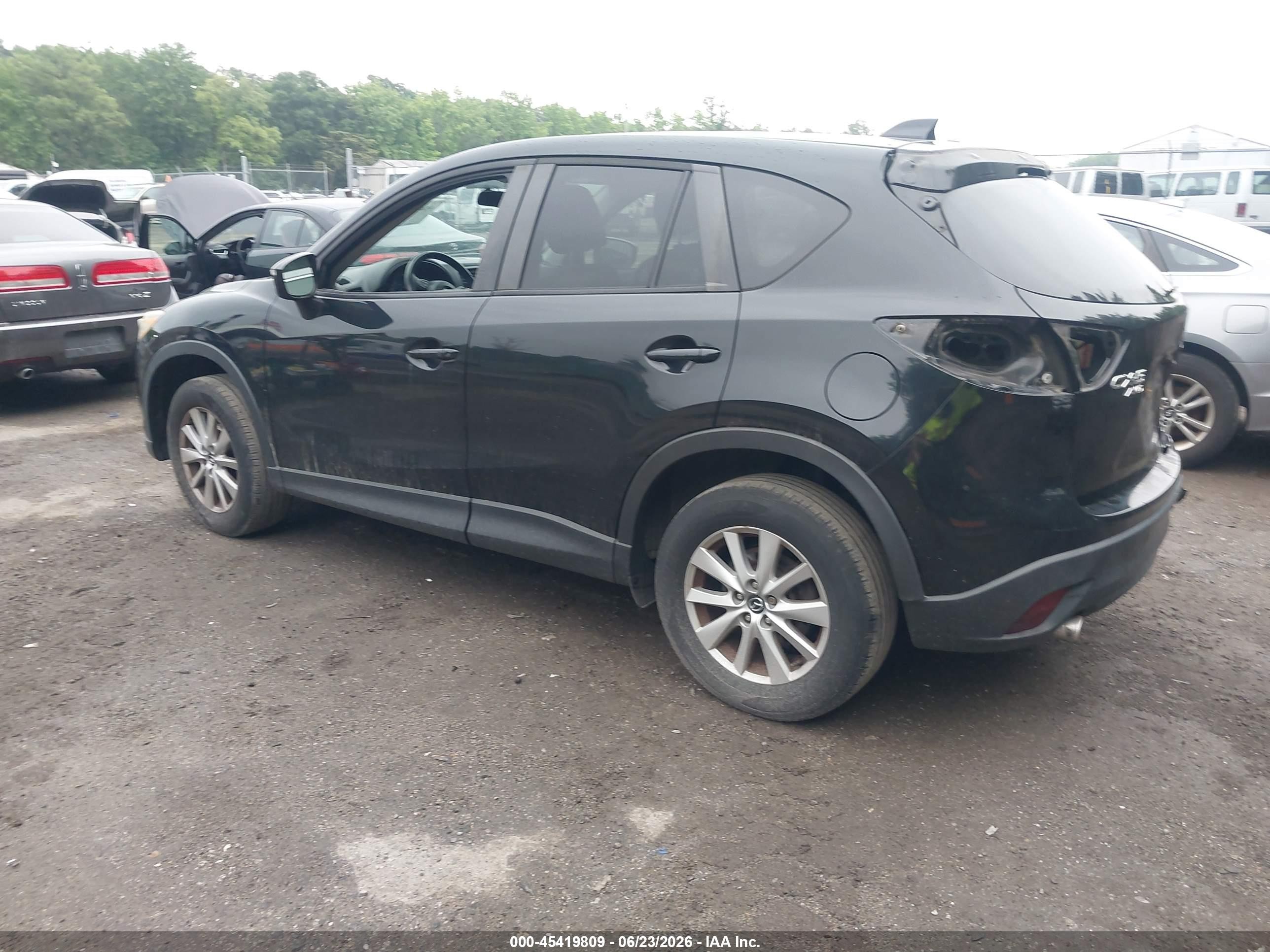 2015 Mazda Cx-5 Touring Black vin: JM3KE4CY4F0549560
