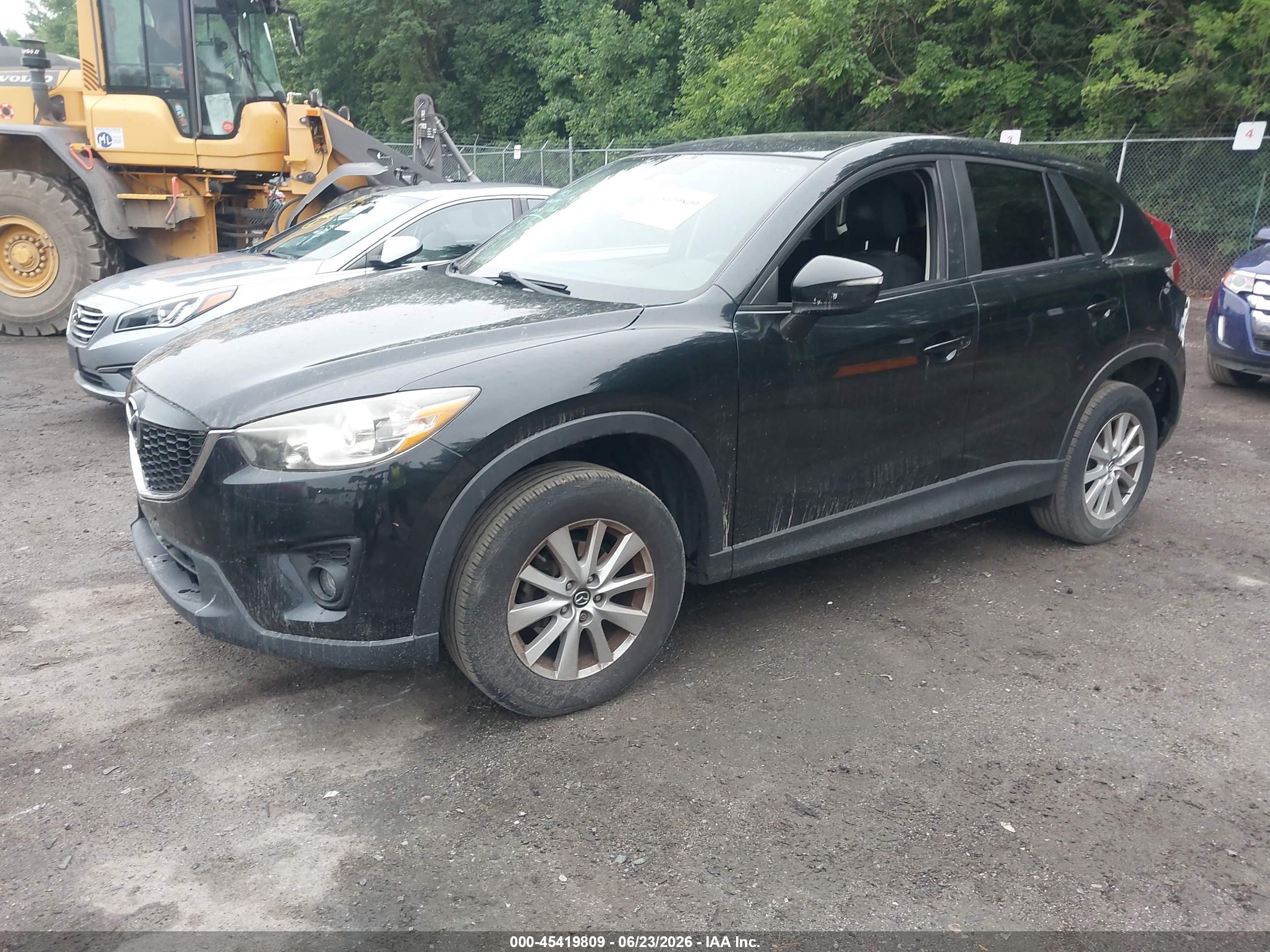 2015 Mazda Cx-5 Touring Black vin: JM3KE4CY4F0549560