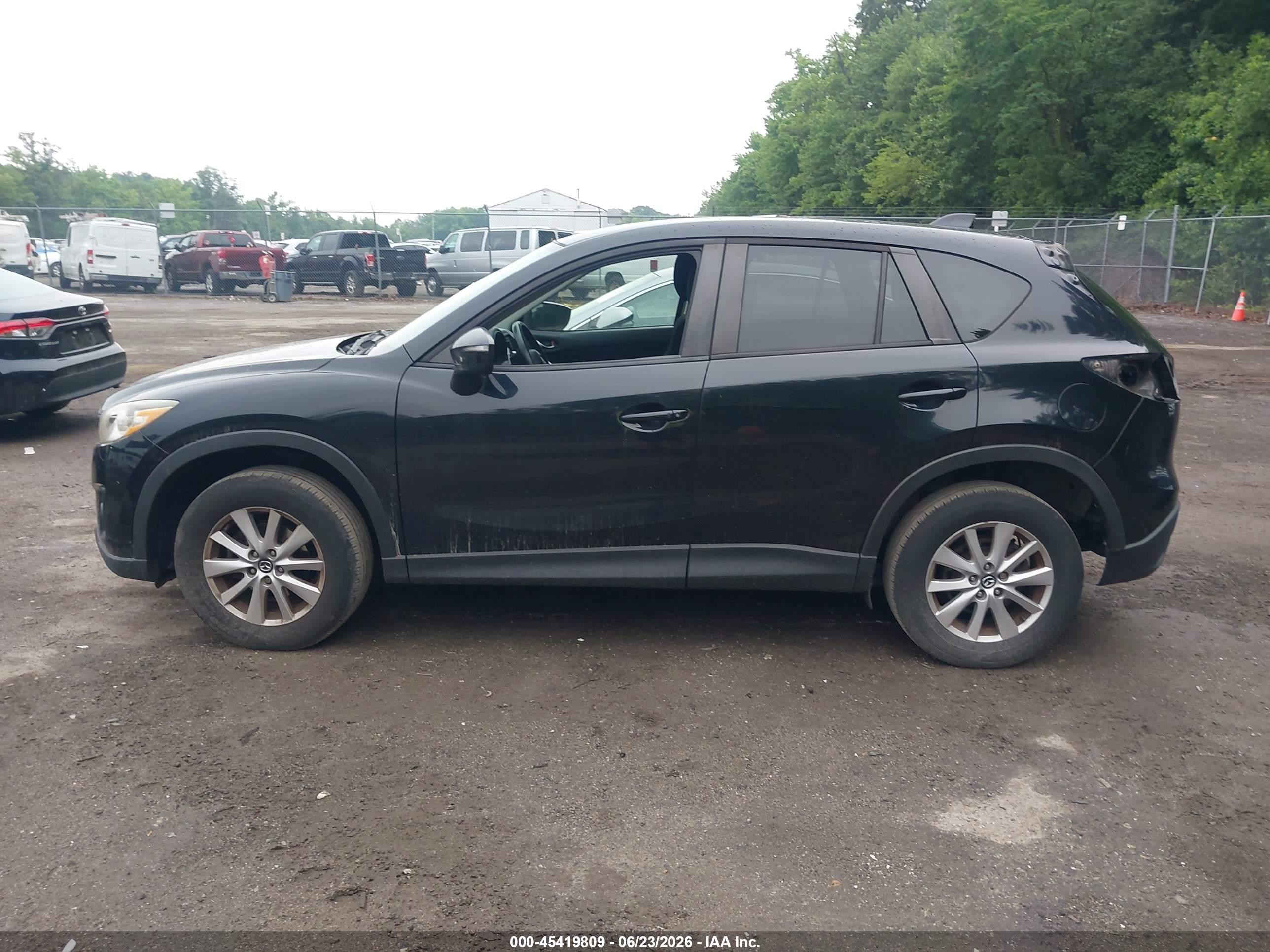 2015 Mazda Cx-5 Touring Black vin: JM3KE4CY4F0549560