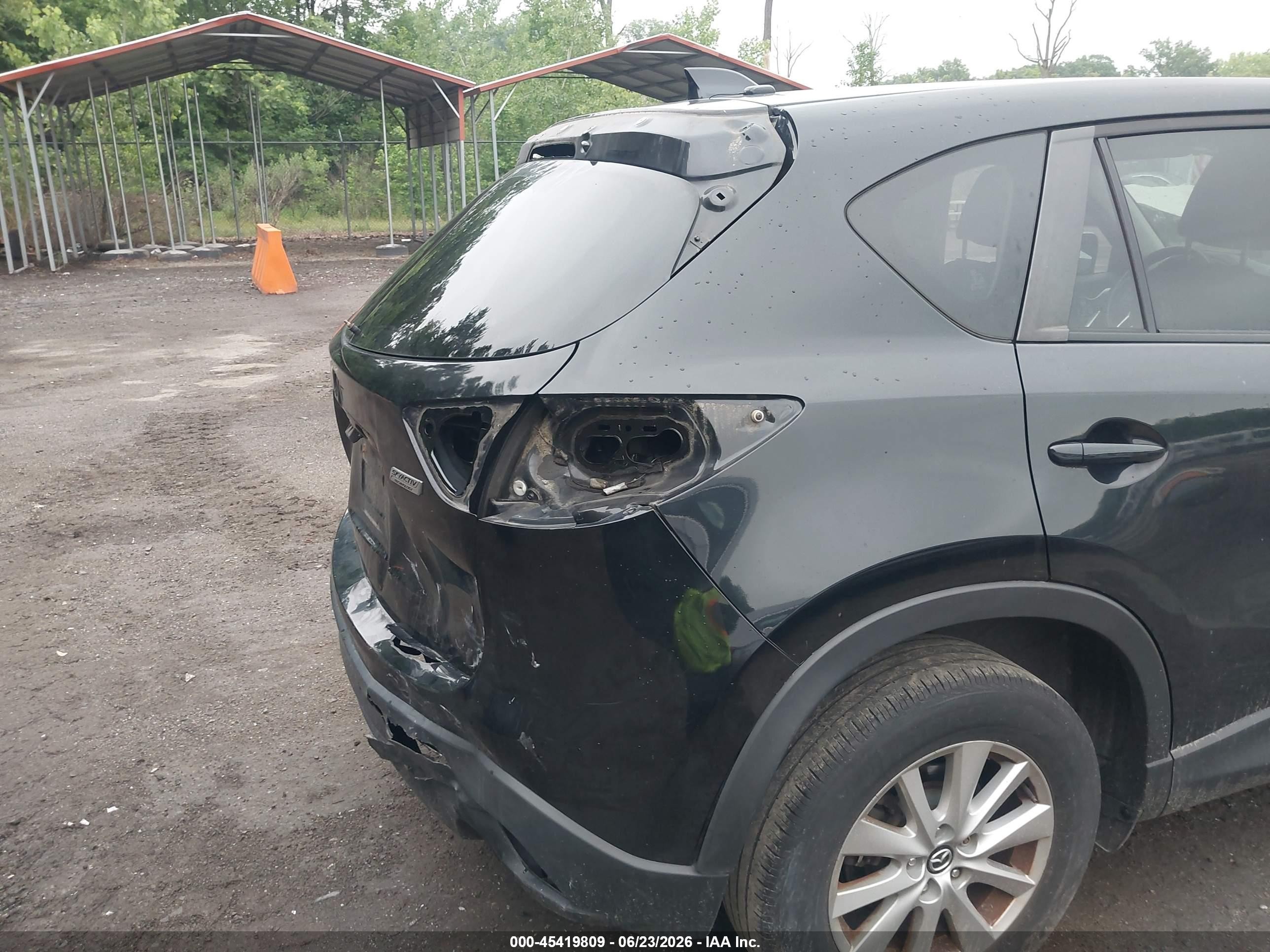 2015 Mazda Cx-5 Touring Black vin: JM3KE4CY4F0549560