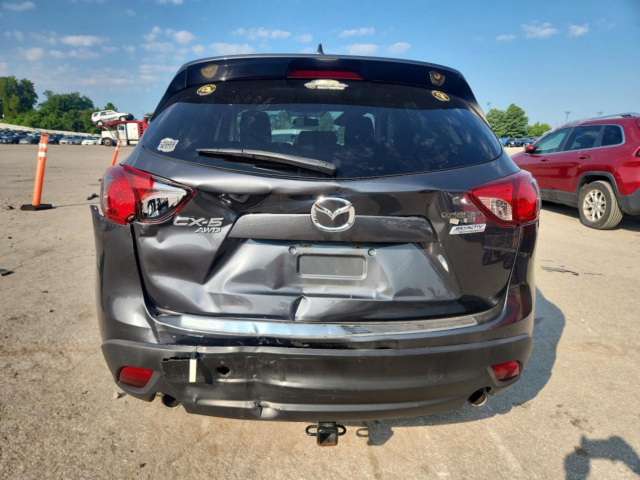 2016 Mazda Cx-5 Touring Серый vin: JM3KE4CY4G0690470