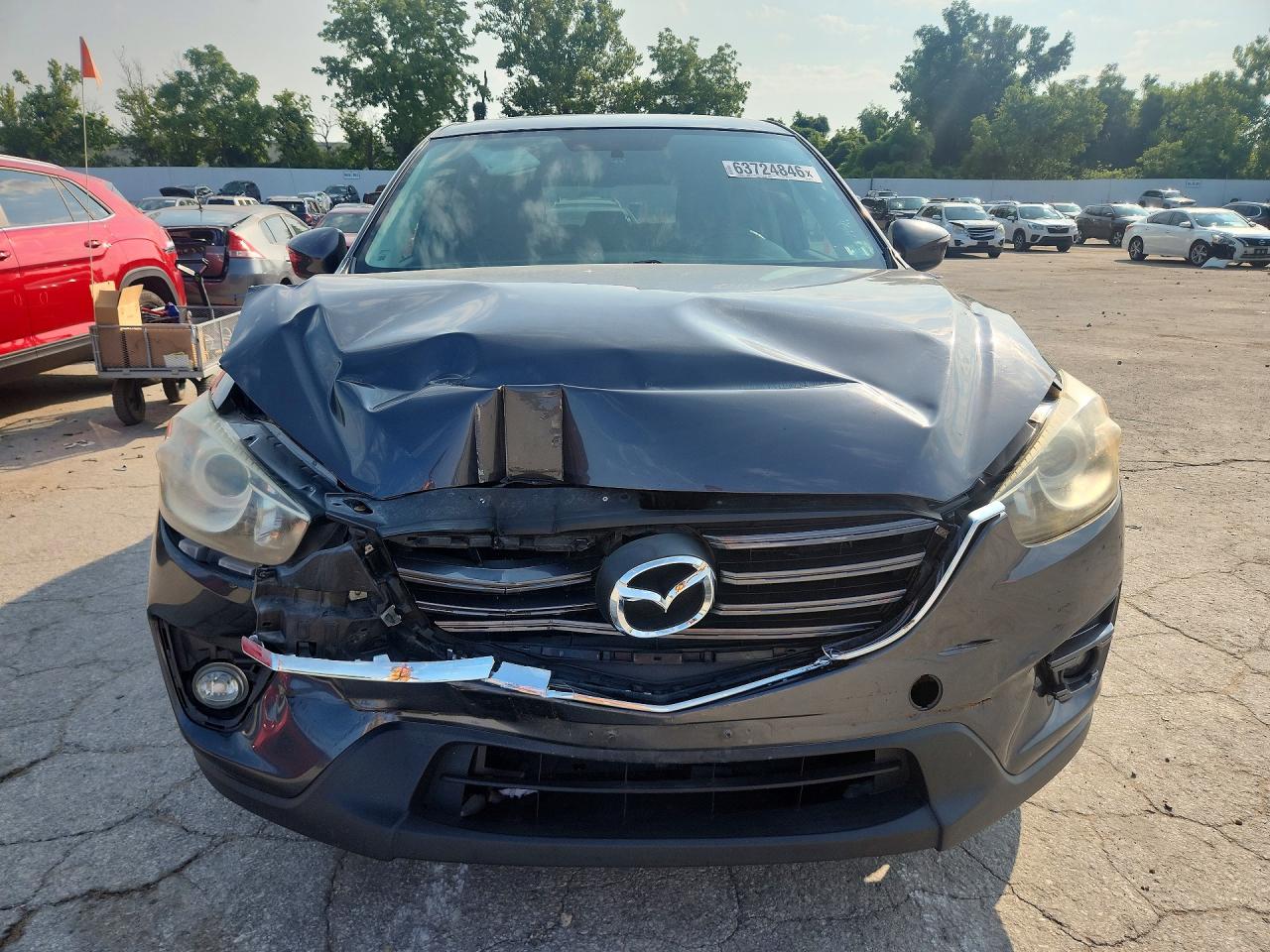 2016 Mazda Cx-5 Touring Серый vin: JM3KE4CY4G0690470