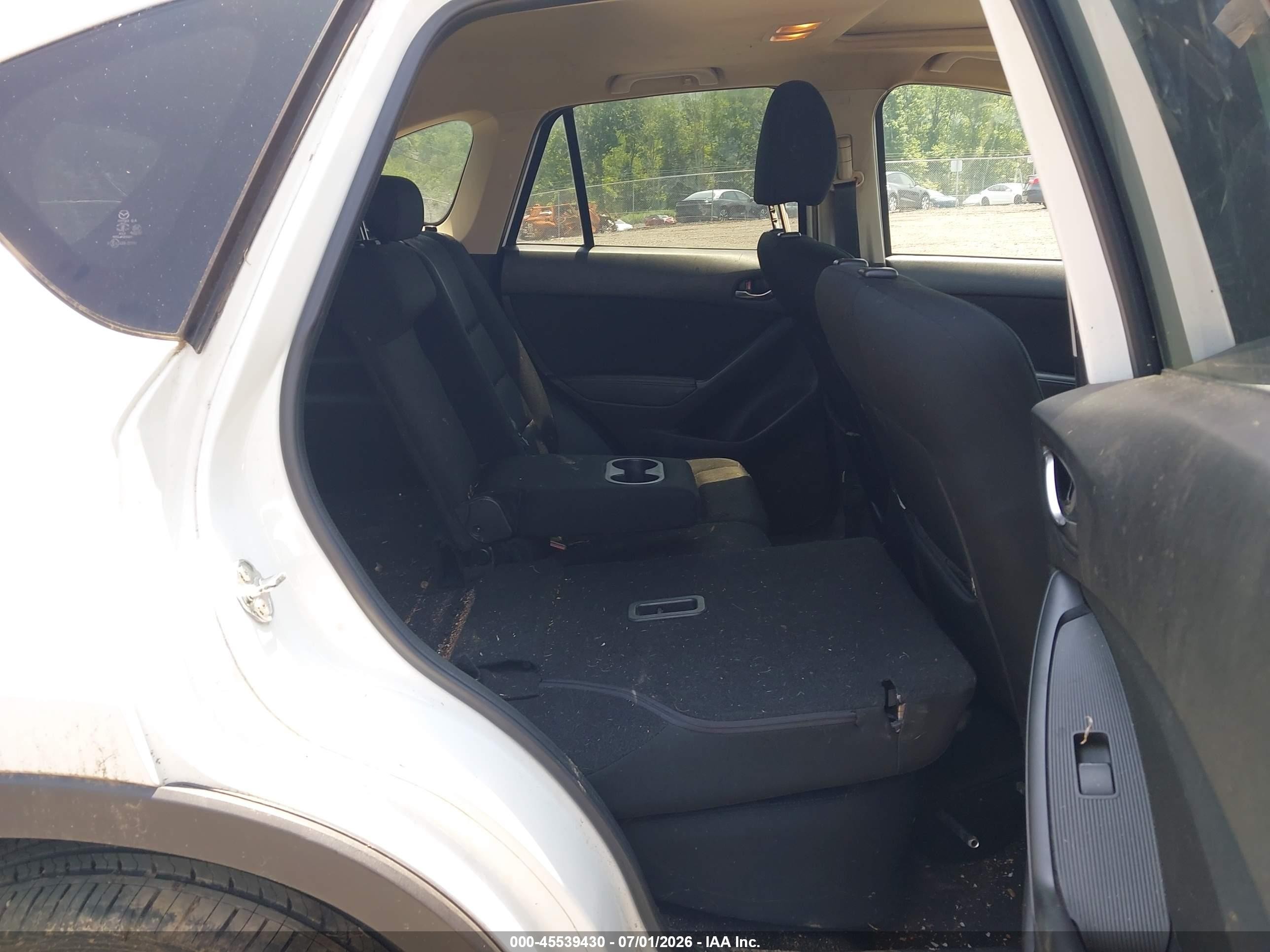2014 Mazda Cx-5 Touring White vin: JM3KE4CY5E0340360