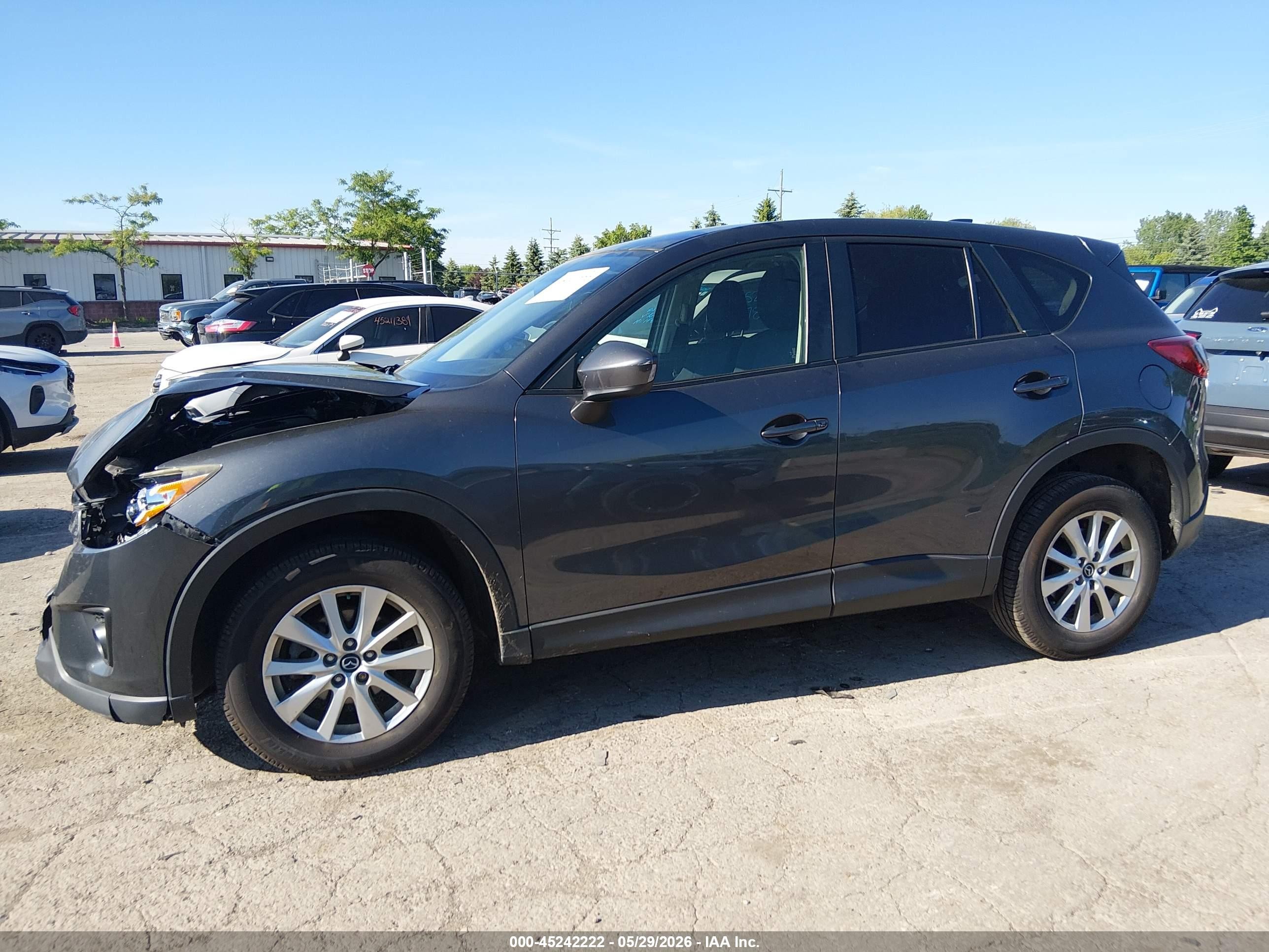 2014 Mazda Cx-5 Touring Серый vin: JM3KE4CY5E0394449