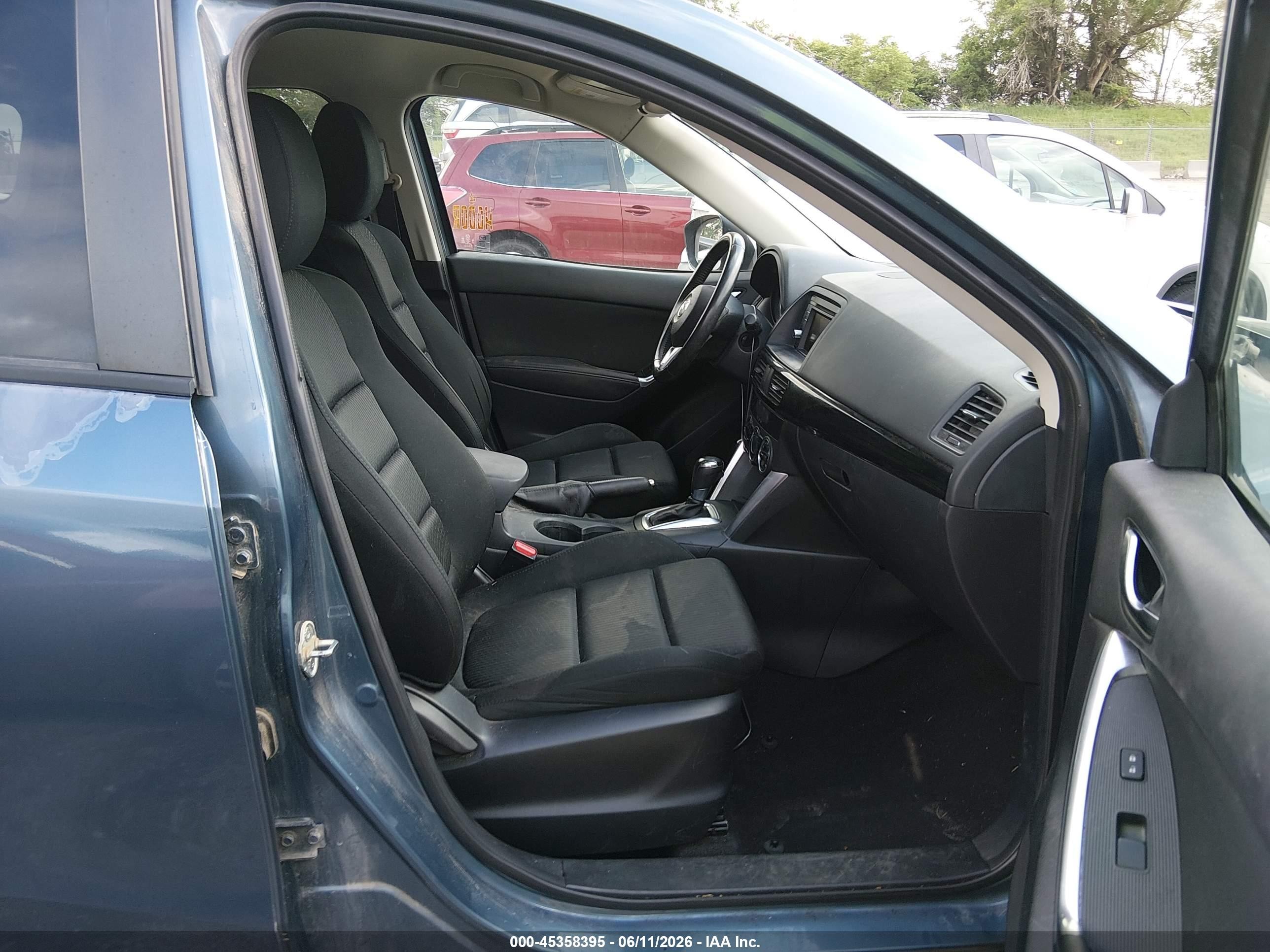 2015 Mazda Cx-5 Touring Blue vin: JM3KE4CY5F0435003