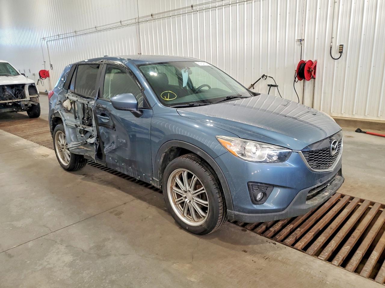 2015 Mazda Cx-5 Touring Blue vin: JM3KE4CY5F0439181