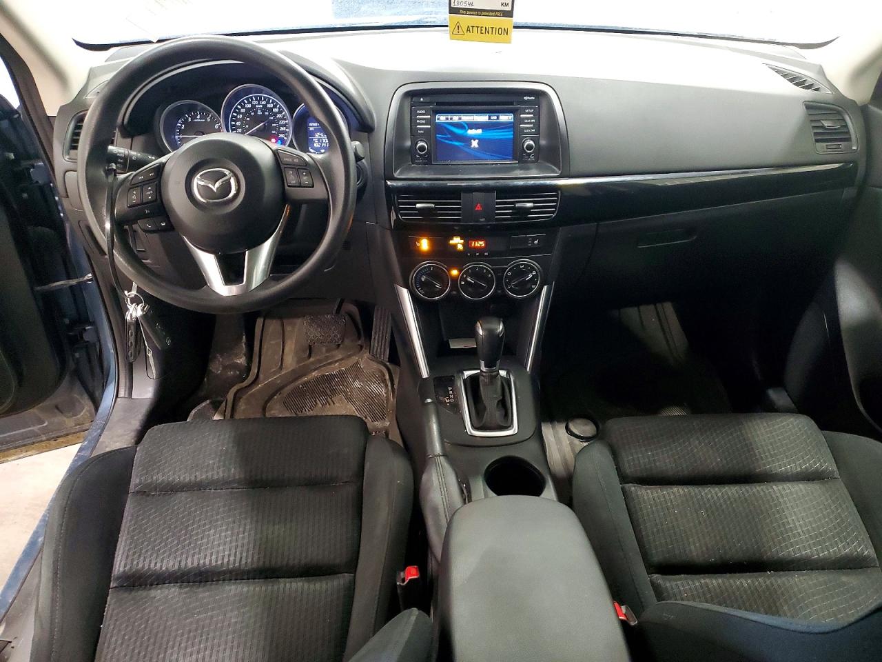 2015 Mazda Cx-5 Touring Blue vin: JM3KE4CY5F0439181