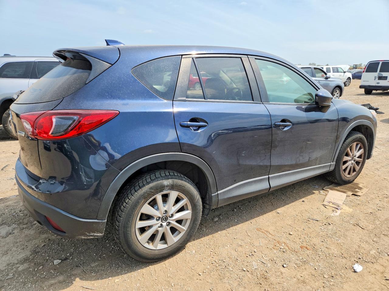 2015 Mazda Cx-5 Touring Blue vin: JM3KE4CY5F0444493