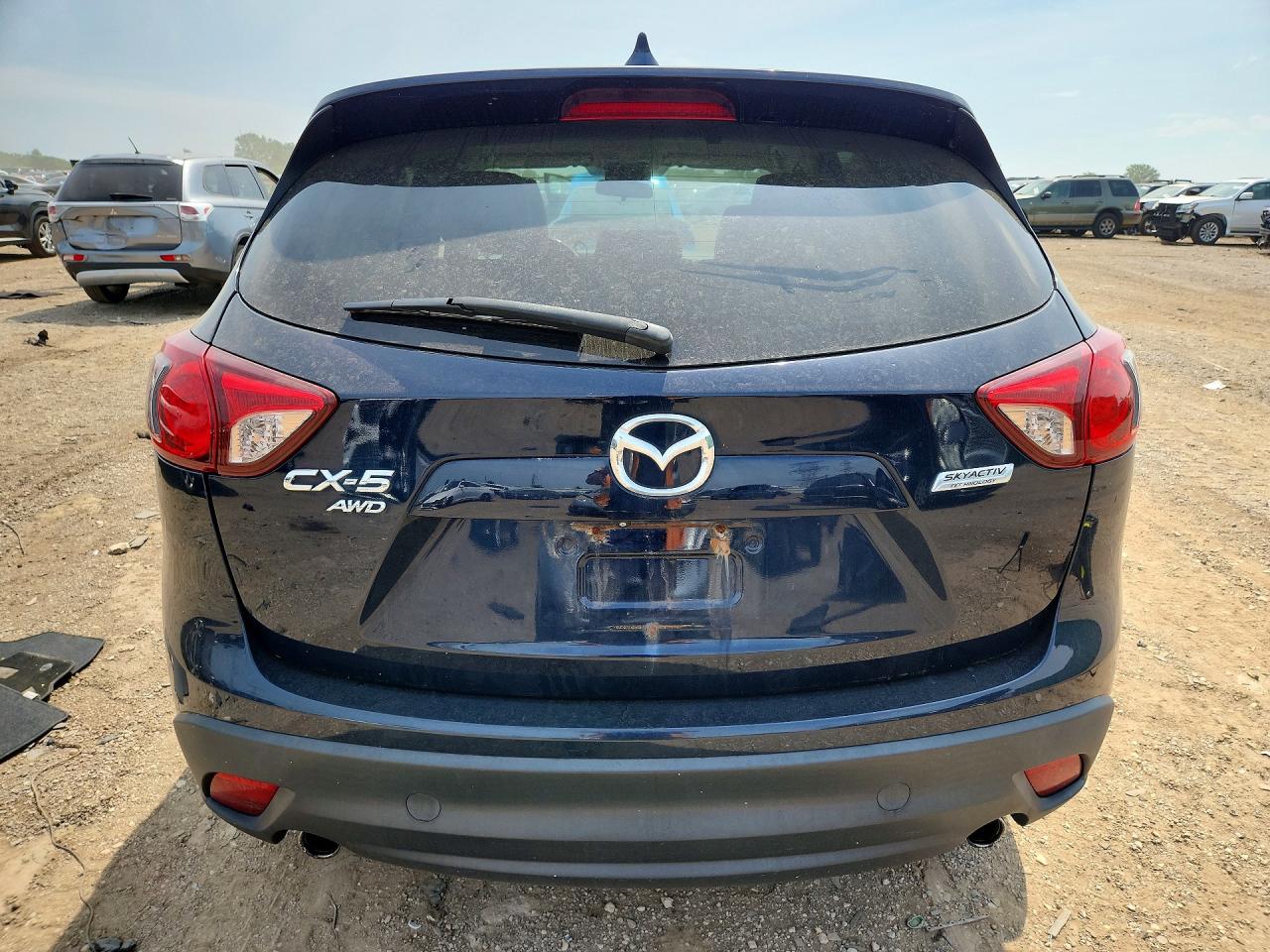 2015 Mazda Cx-5 Touring Blue vin: JM3KE4CY5F0444493