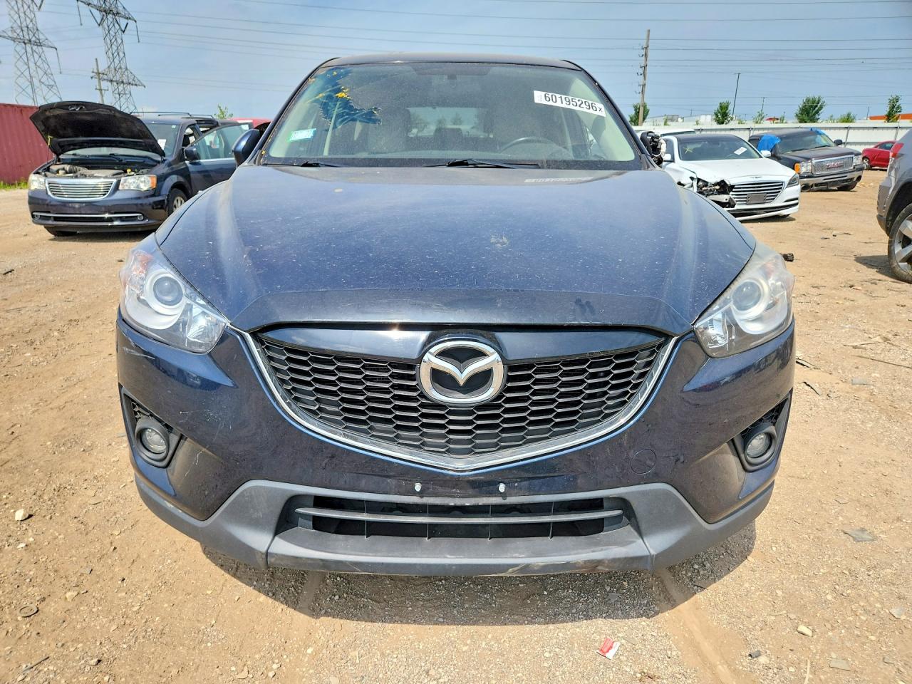 2015 Mazda Cx-5 Touring Blue vin: JM3KE4CY5F0444493