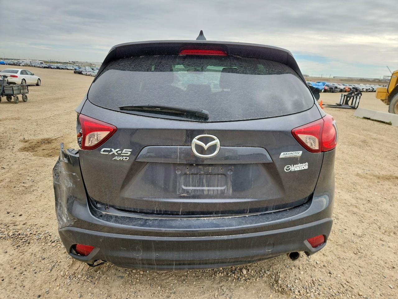 2015 Mazda Cx-5 Touring Gray vin: JM3KE4CY5F0486887