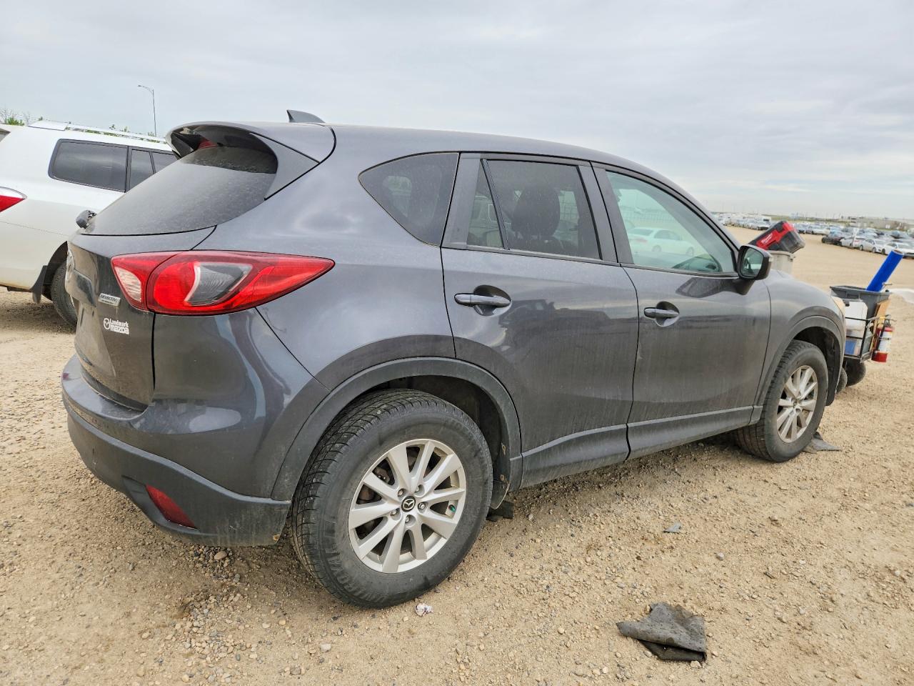 2015 Mazda Cx-5 Touring Gray vin: JM3KE4CY5F0486887