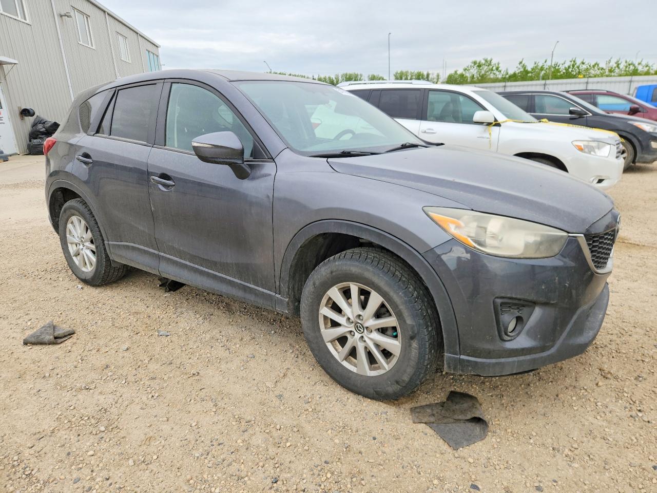 2015 Mazda Cx-5 Touring Gray vin: JM3KE4CY5F0486887