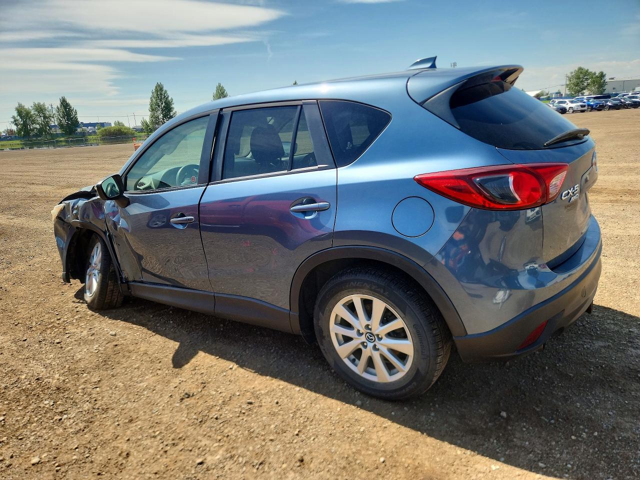 2015 Mazda Cx-5 Touring Blue vin: JM3KE4CY5F0500402